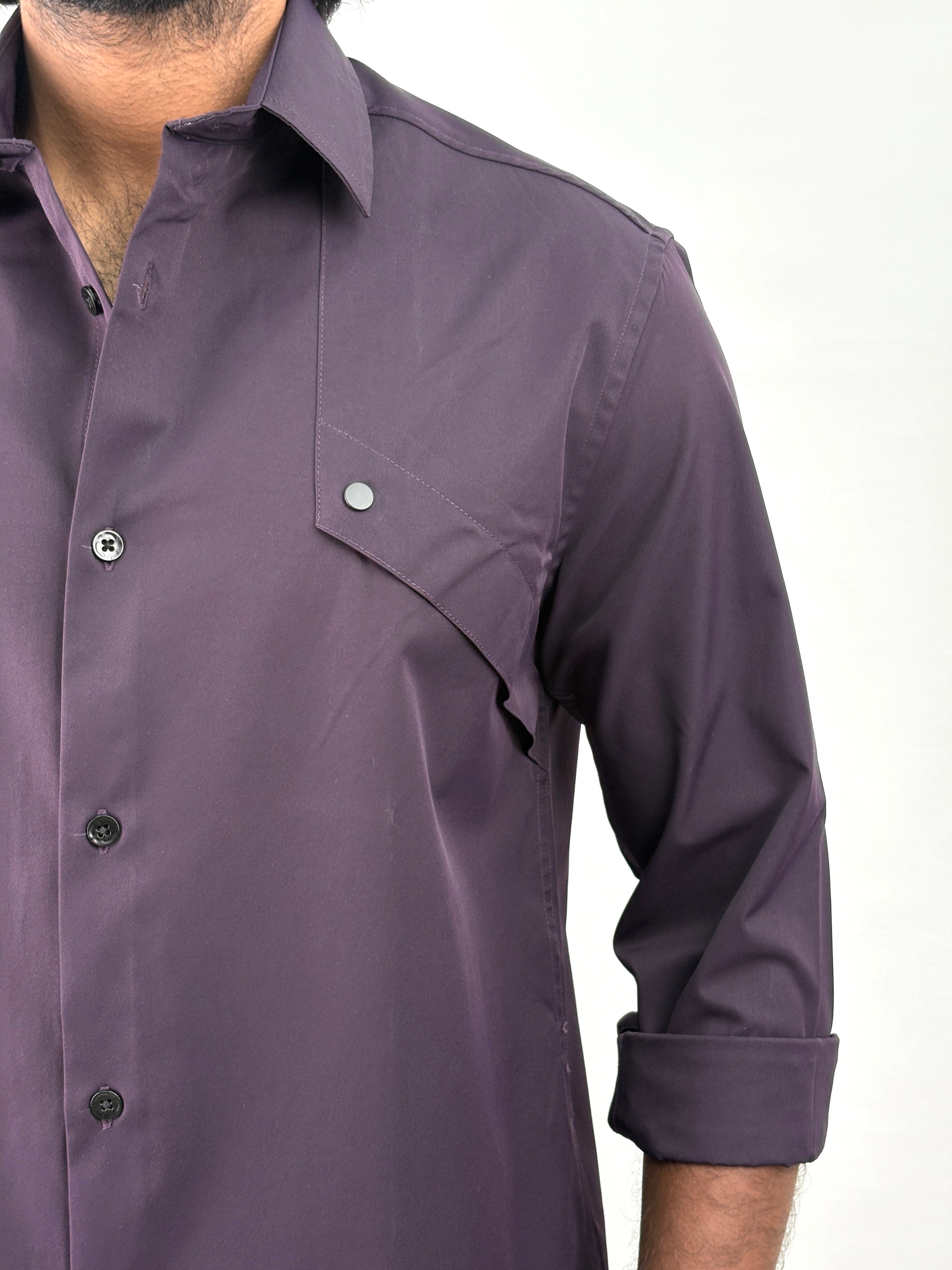 Violet Oversized Shirt