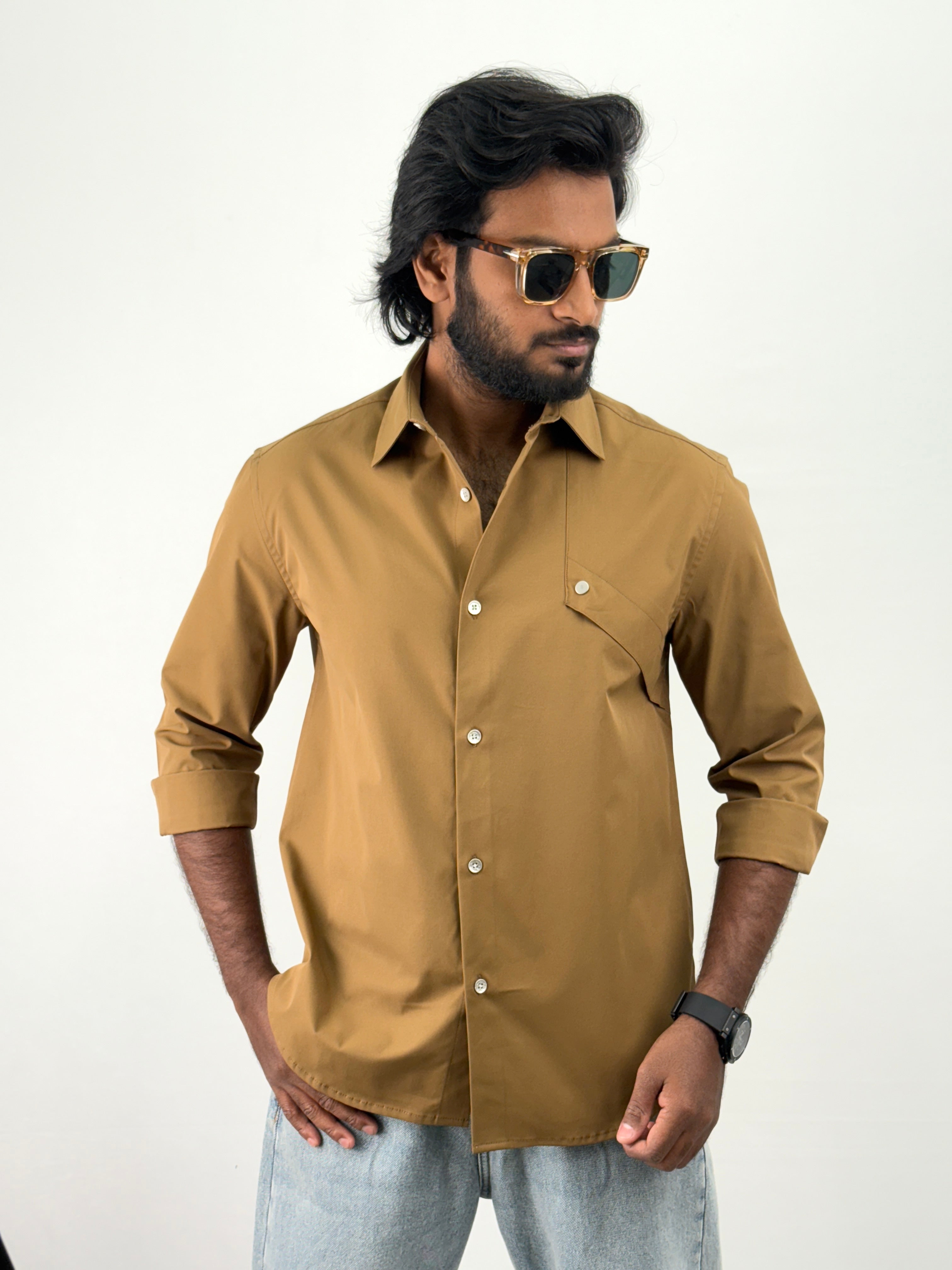 Rust Oversized Shirt