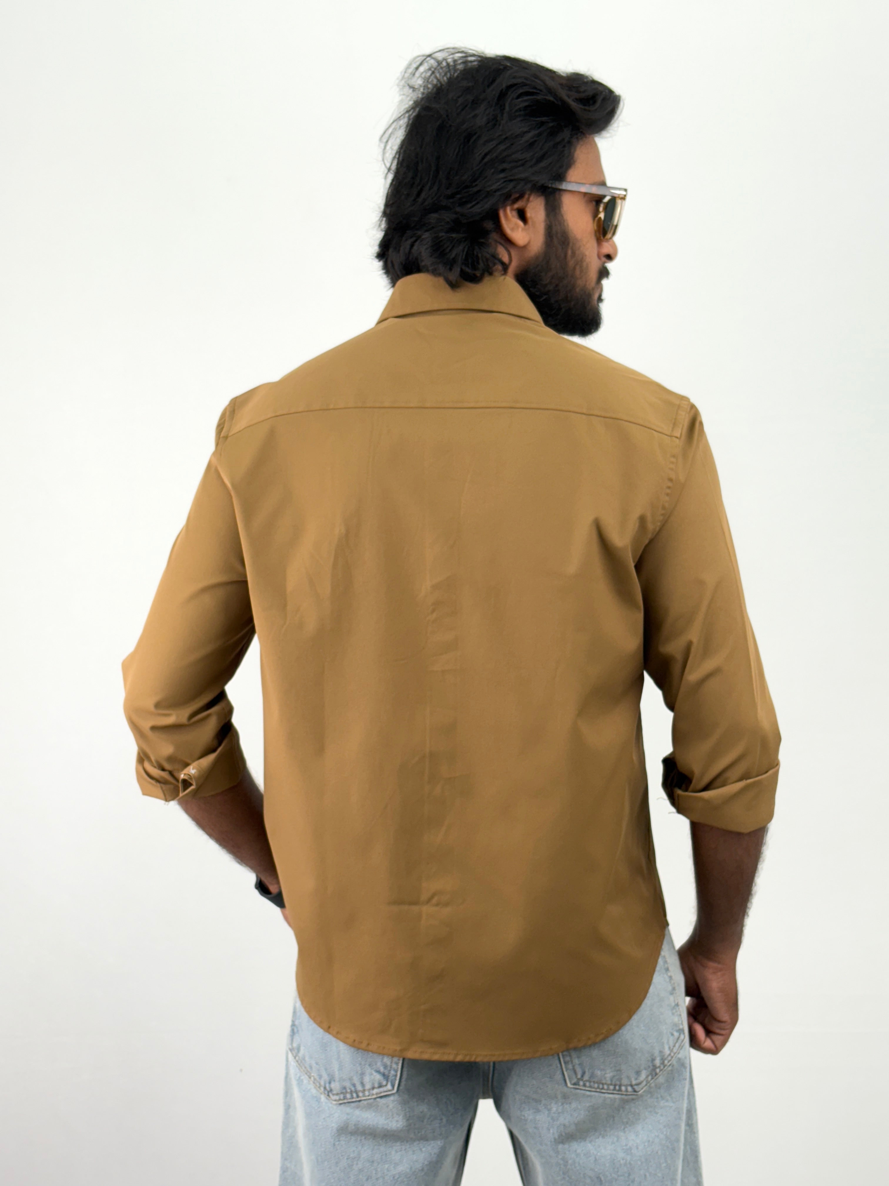 Rust Oversized Shirt