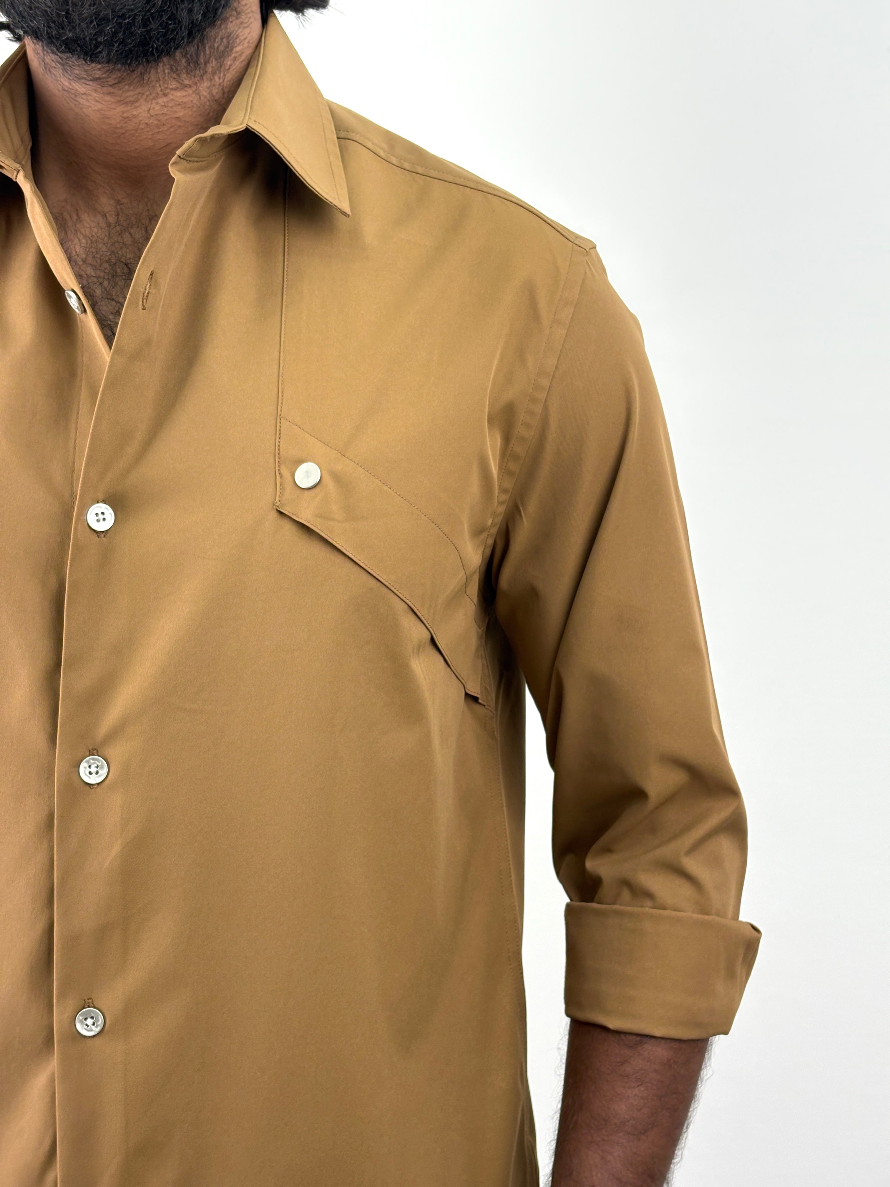 Rust Oversized Shirt