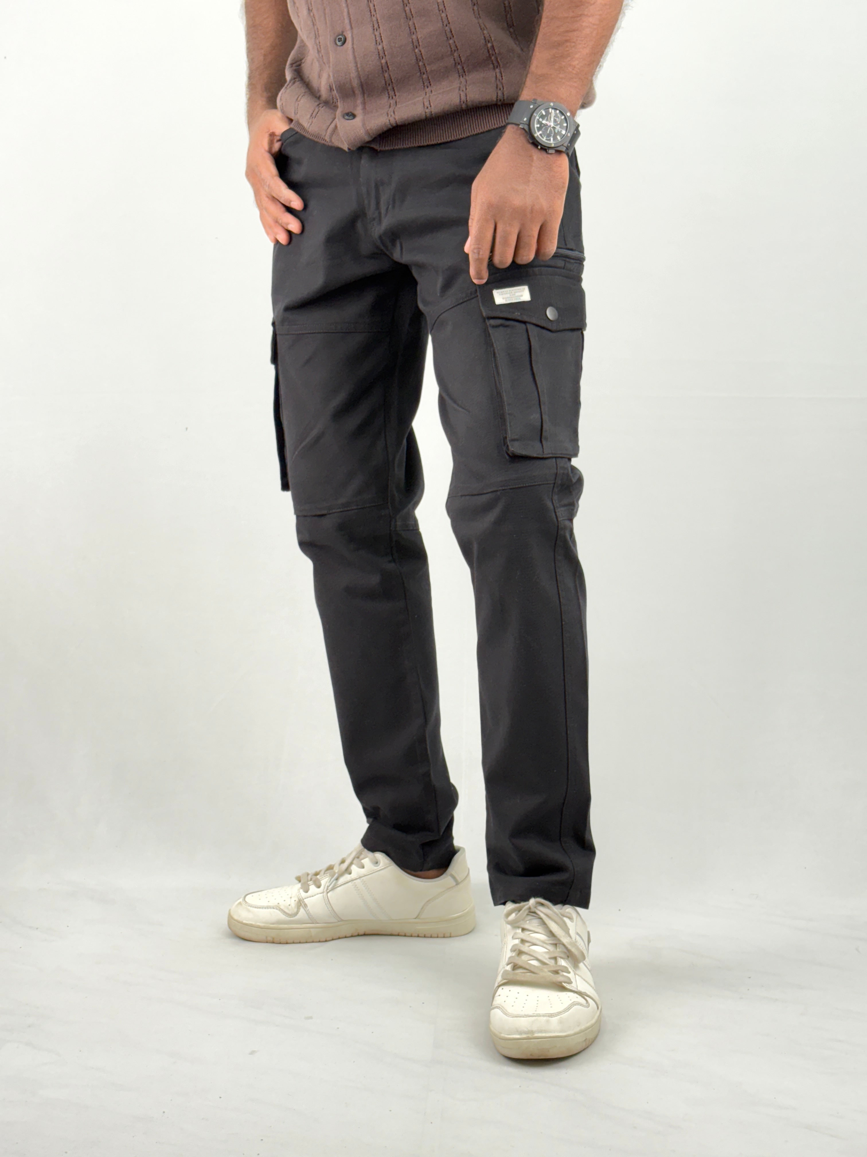 Black Cargo Pant