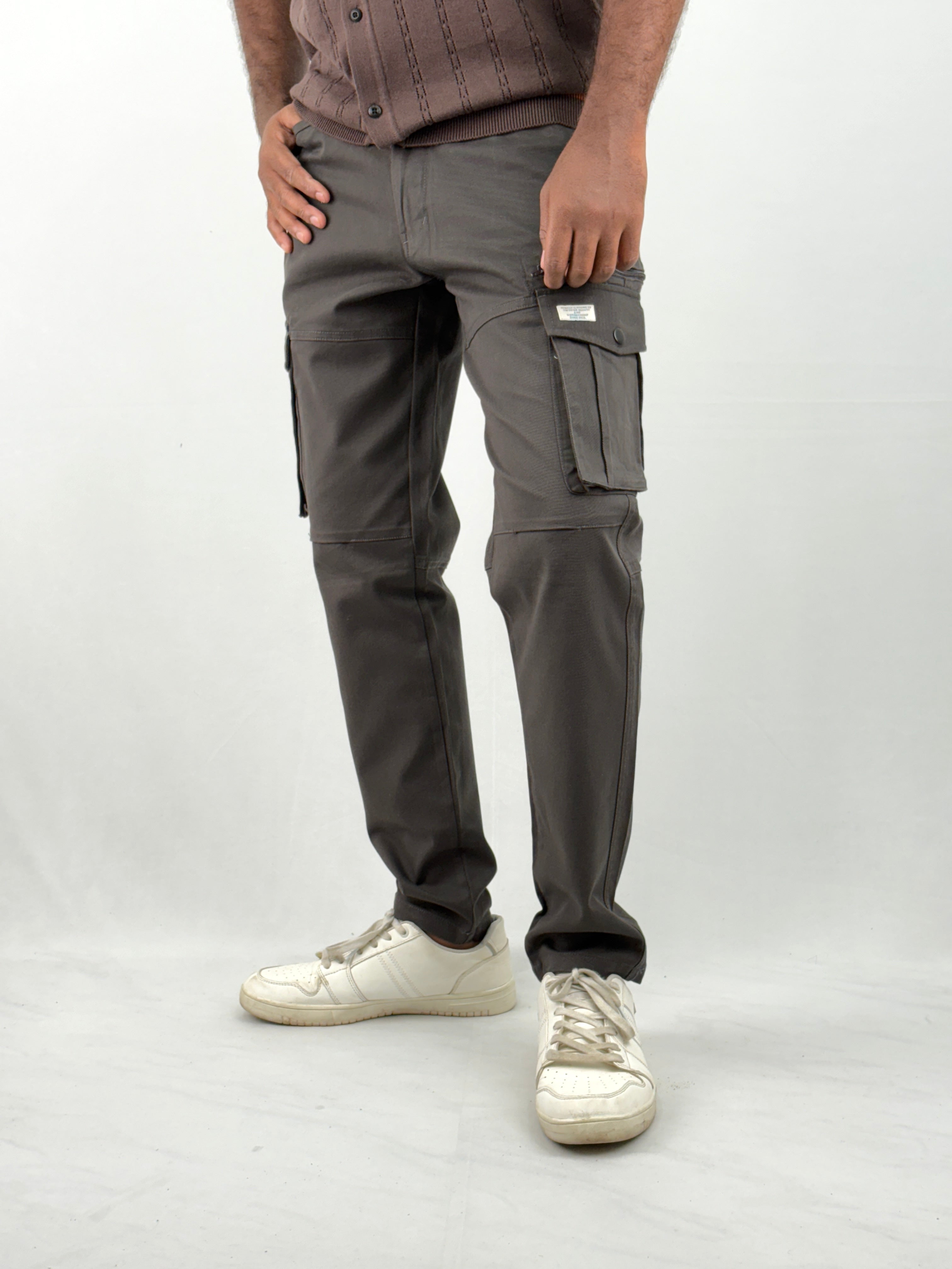 Dark Grey Cargo Pant