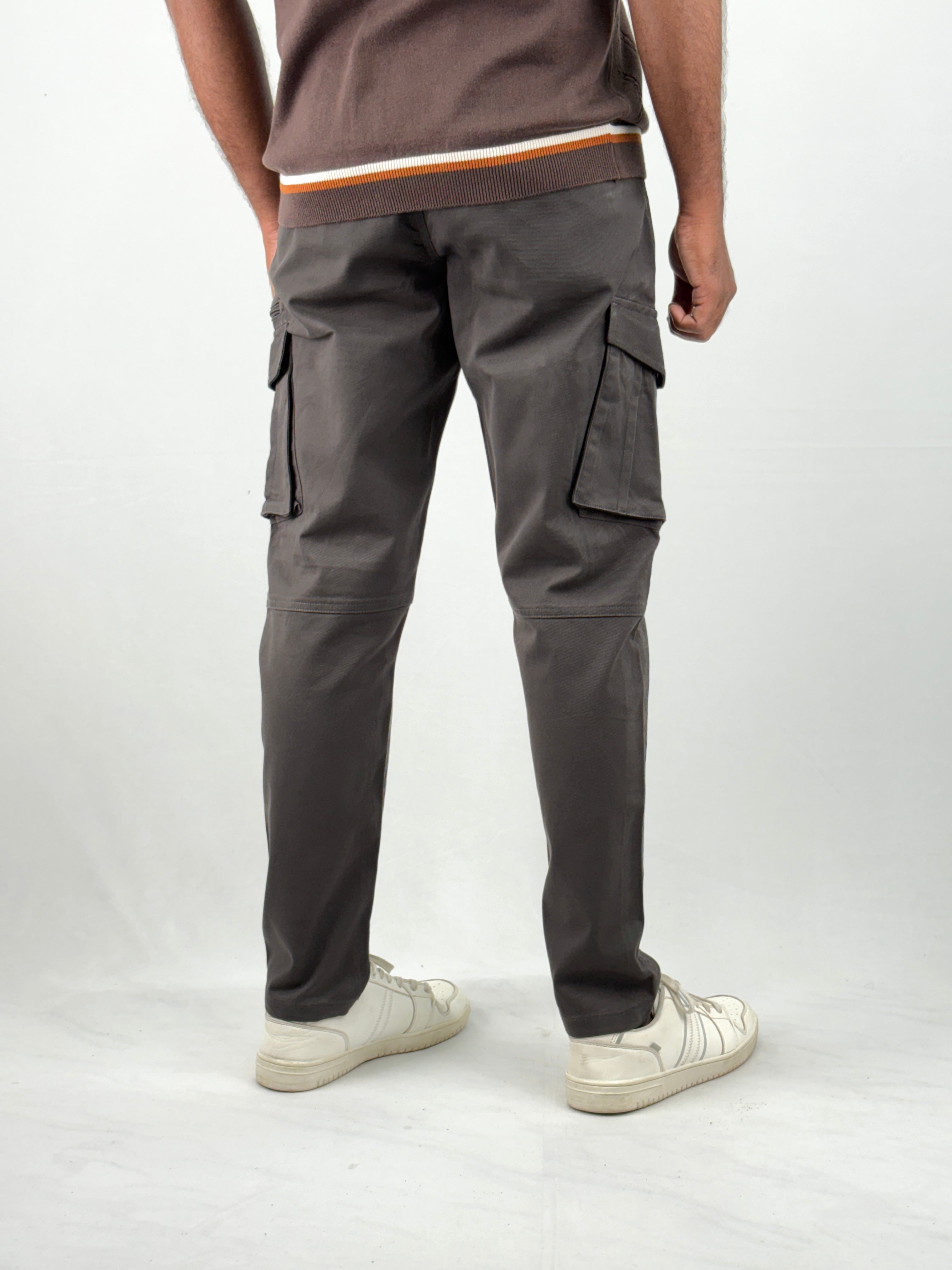 Dark Grey Cargo Pant