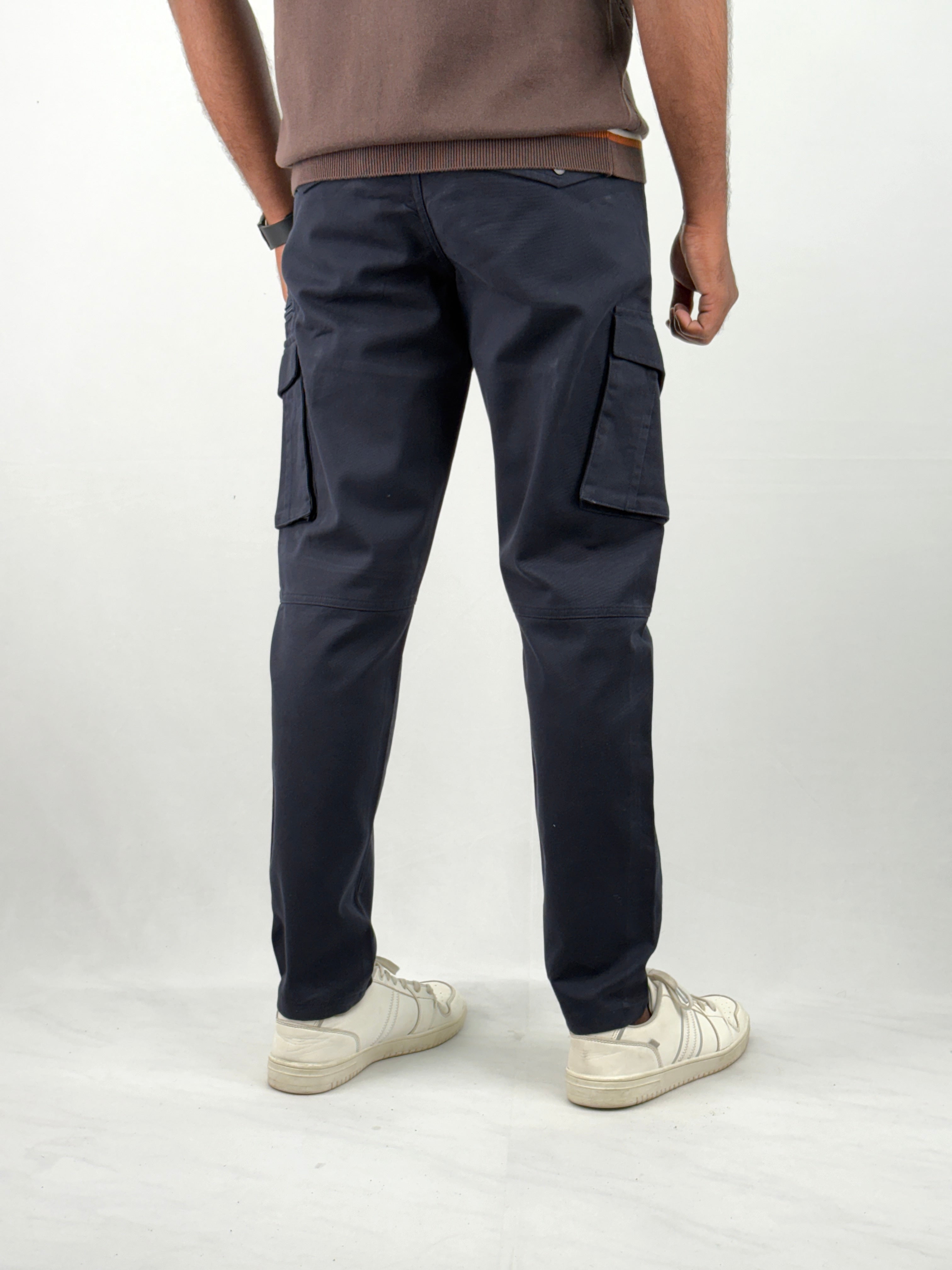 Navy Cargo Pant