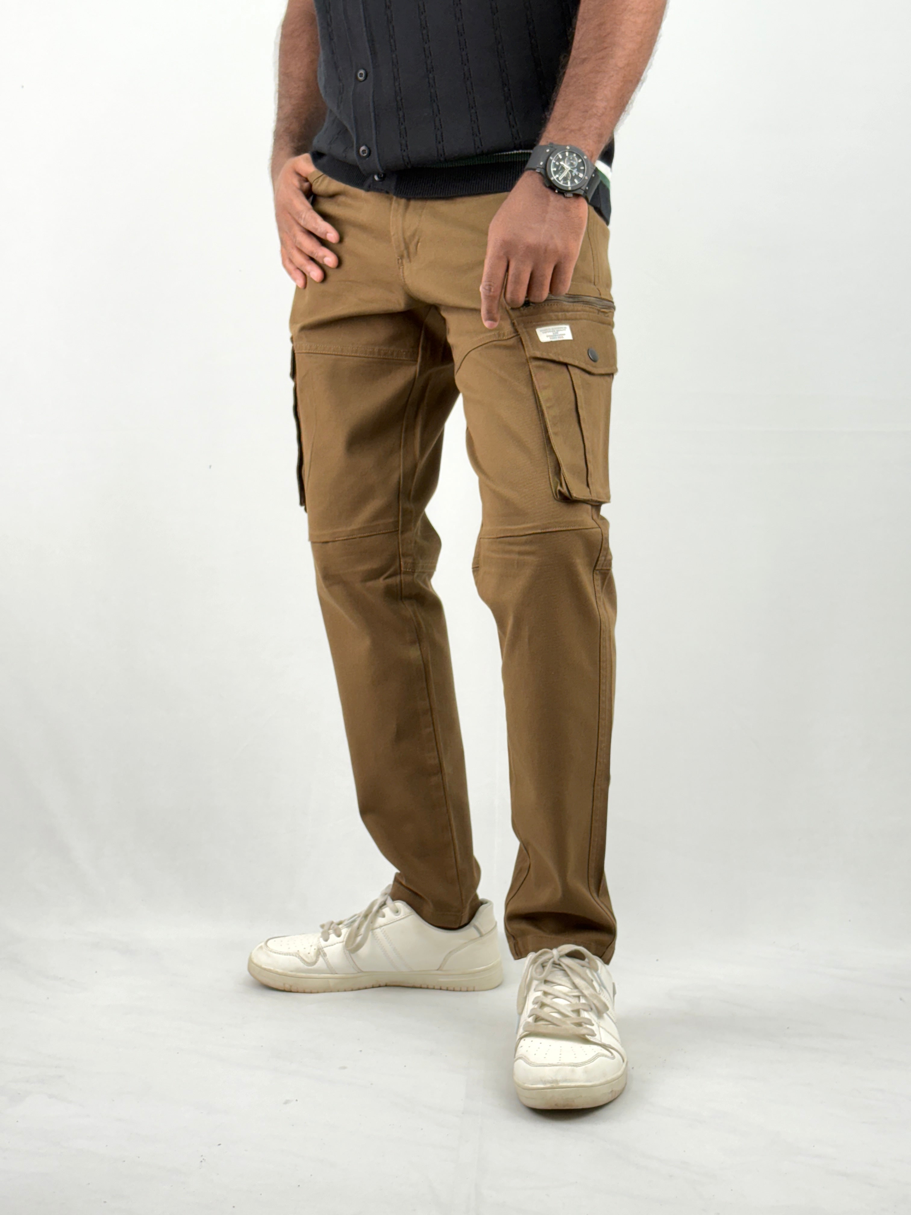 Brown Cargo Pant