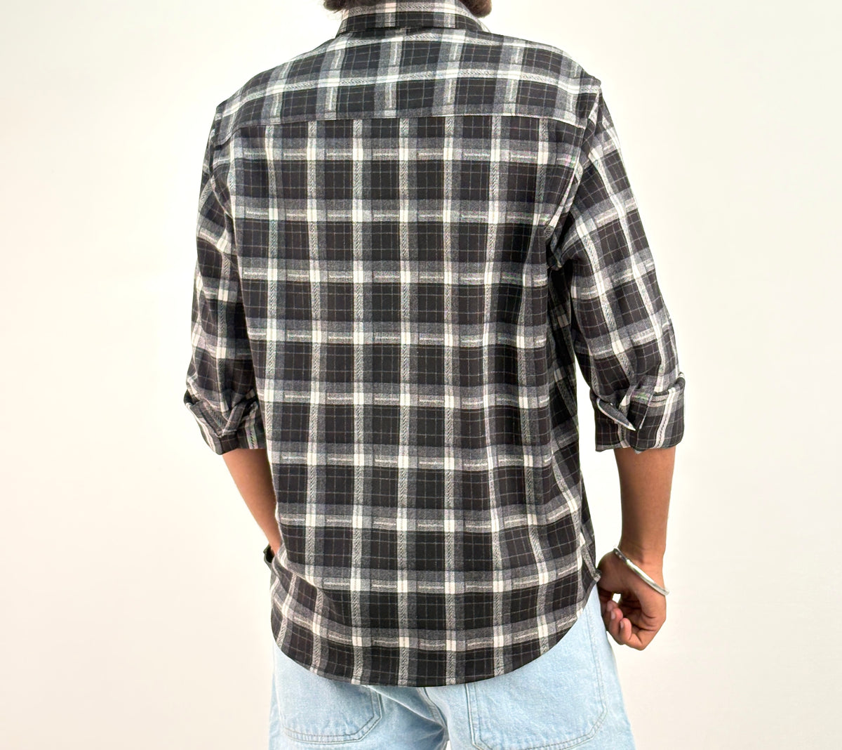 Black IMP Flannel Shirt 2
