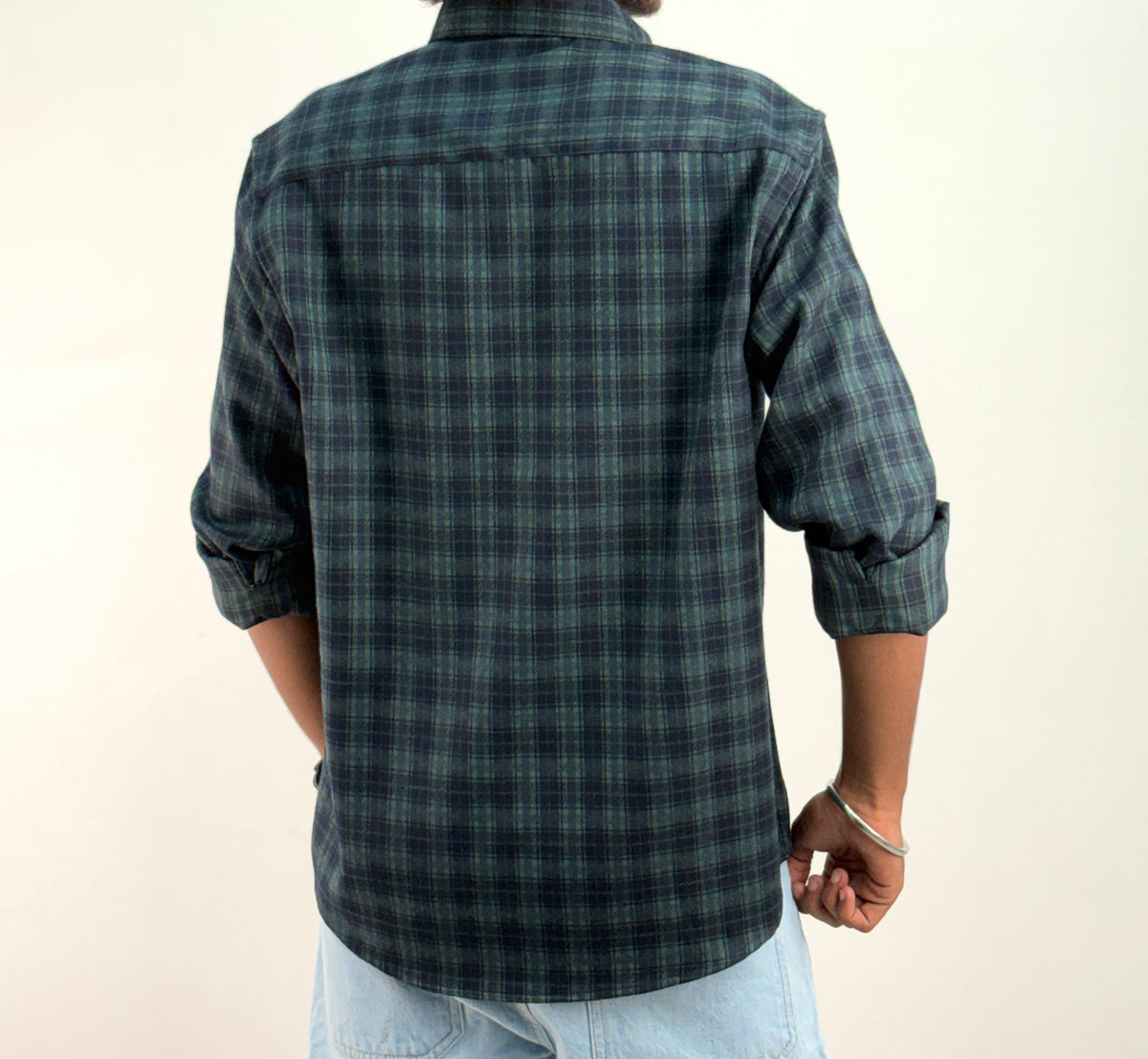 Dark Green IMP Flannel Shirt 2
