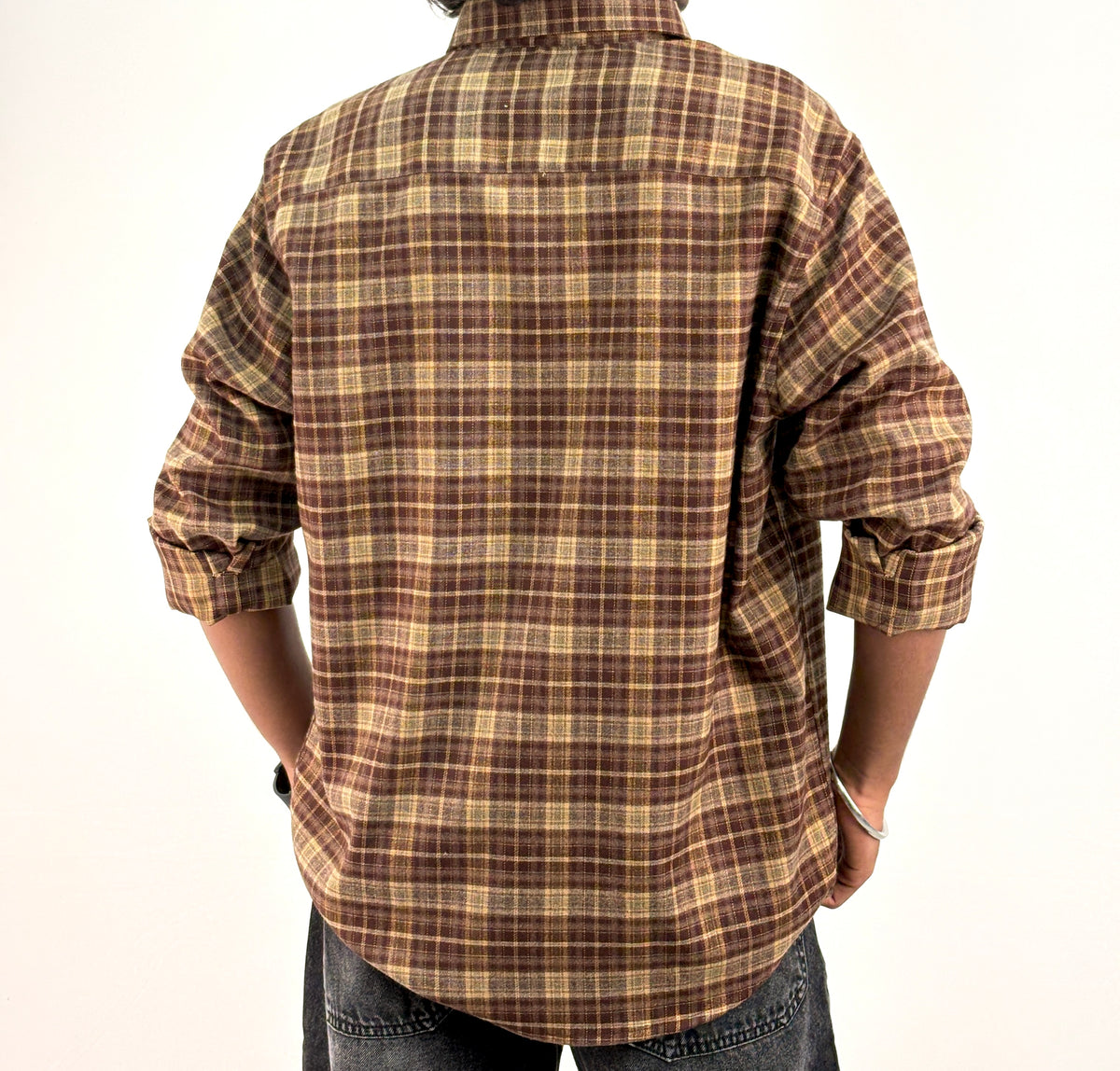 Coffee Brown IMP Flannel Shirt 2