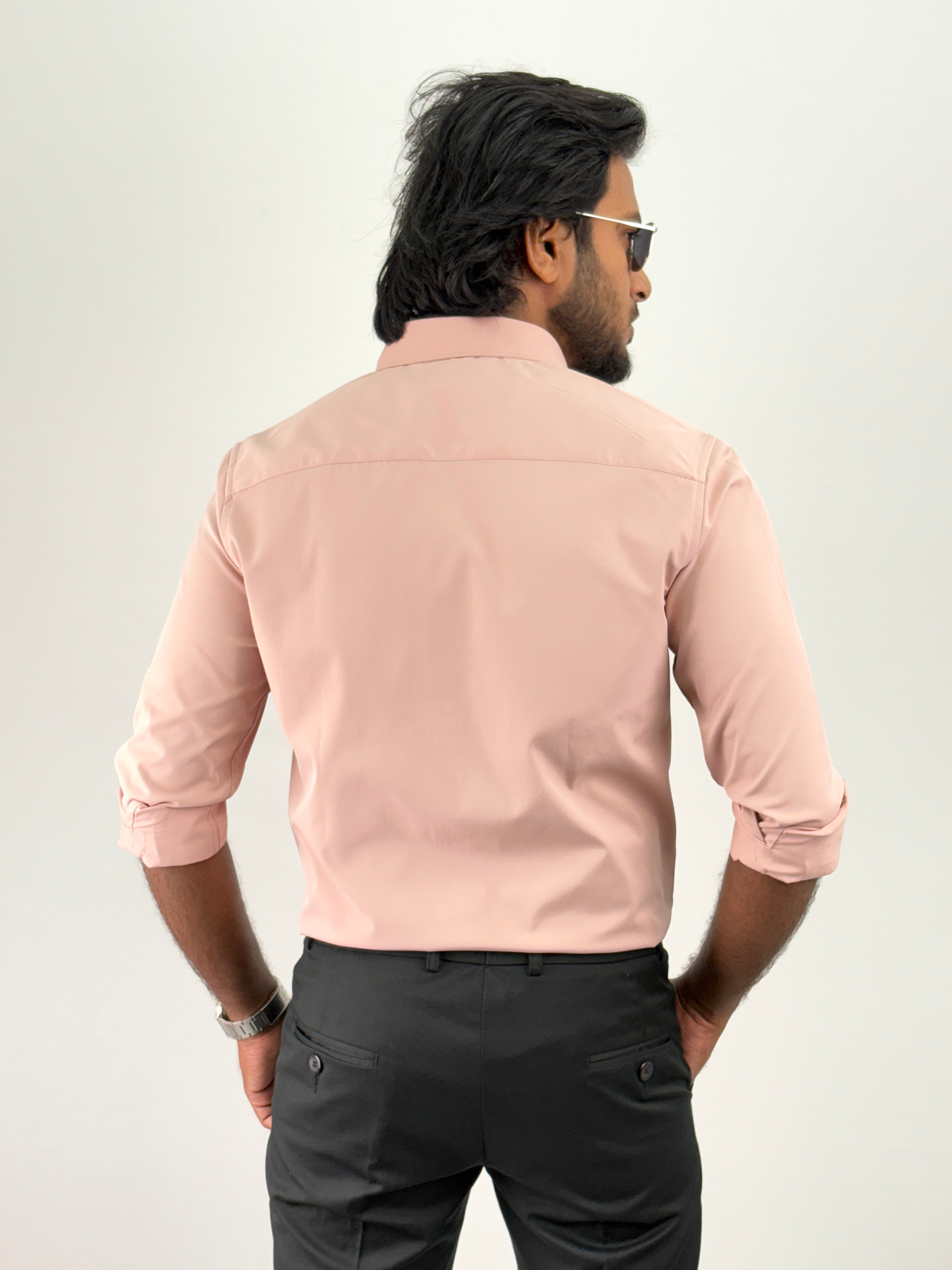 peach IMP Plain Shirt