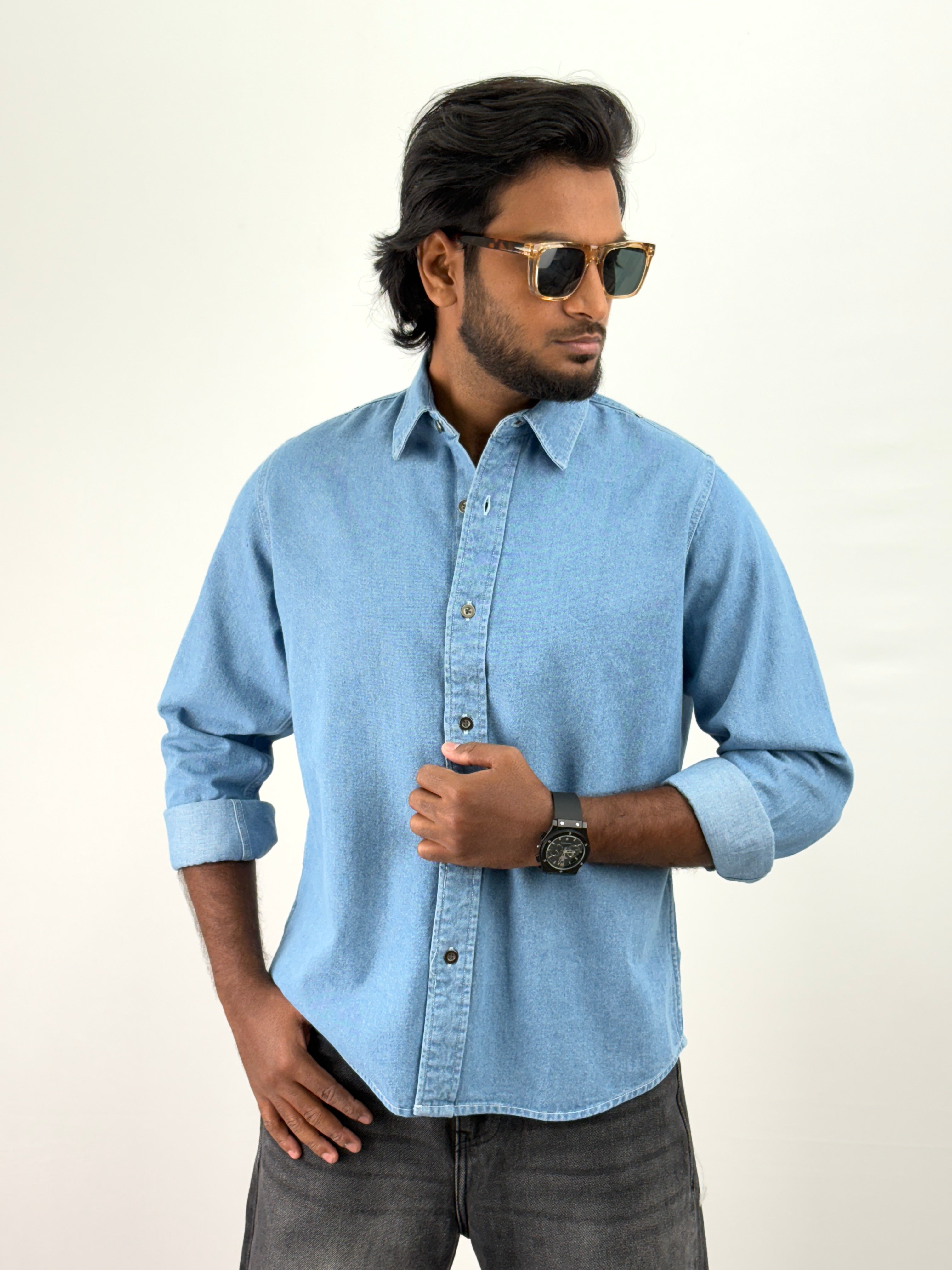 Blue Denim Shirts