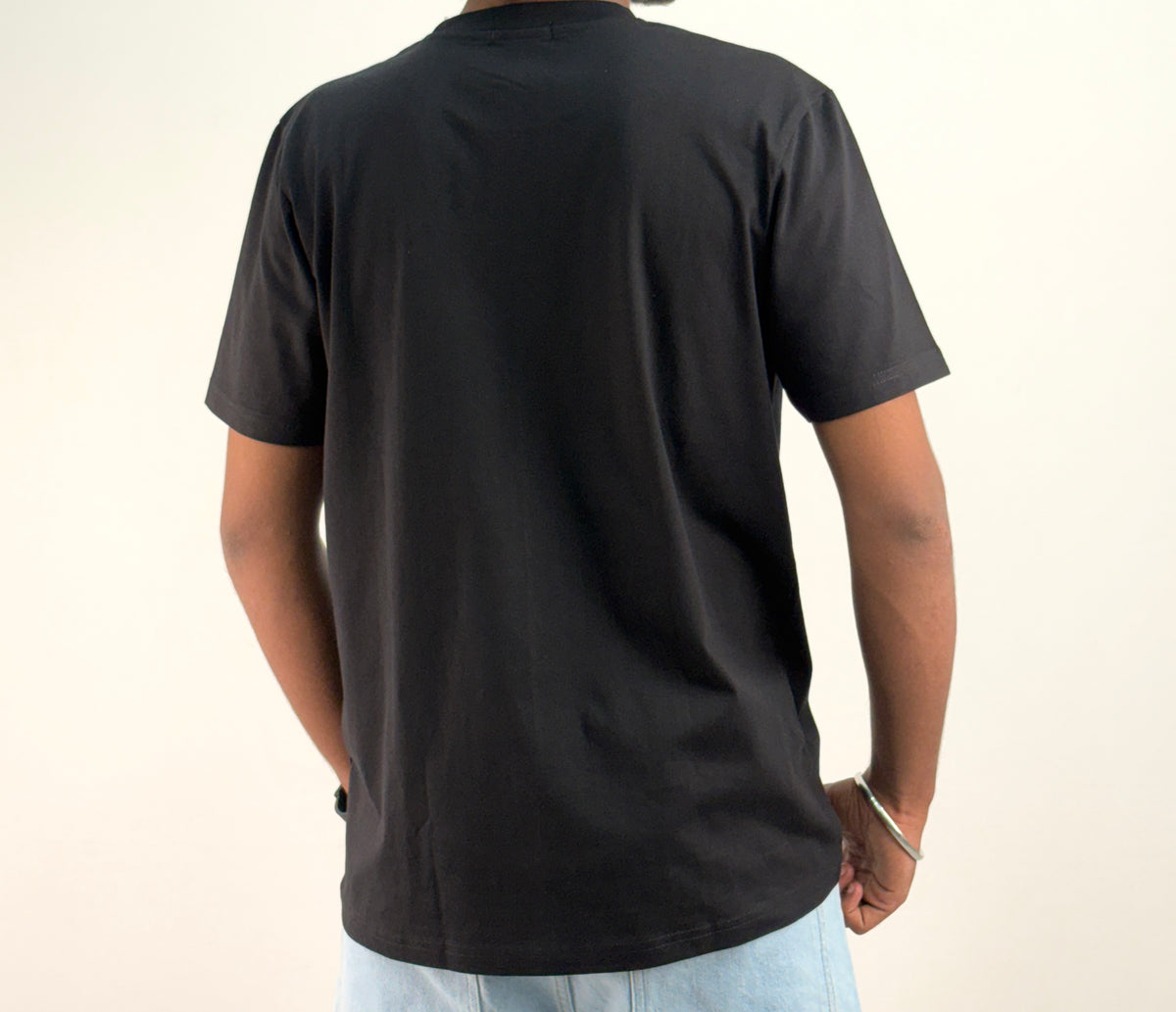 Black Half Sleeve T-Shirt
