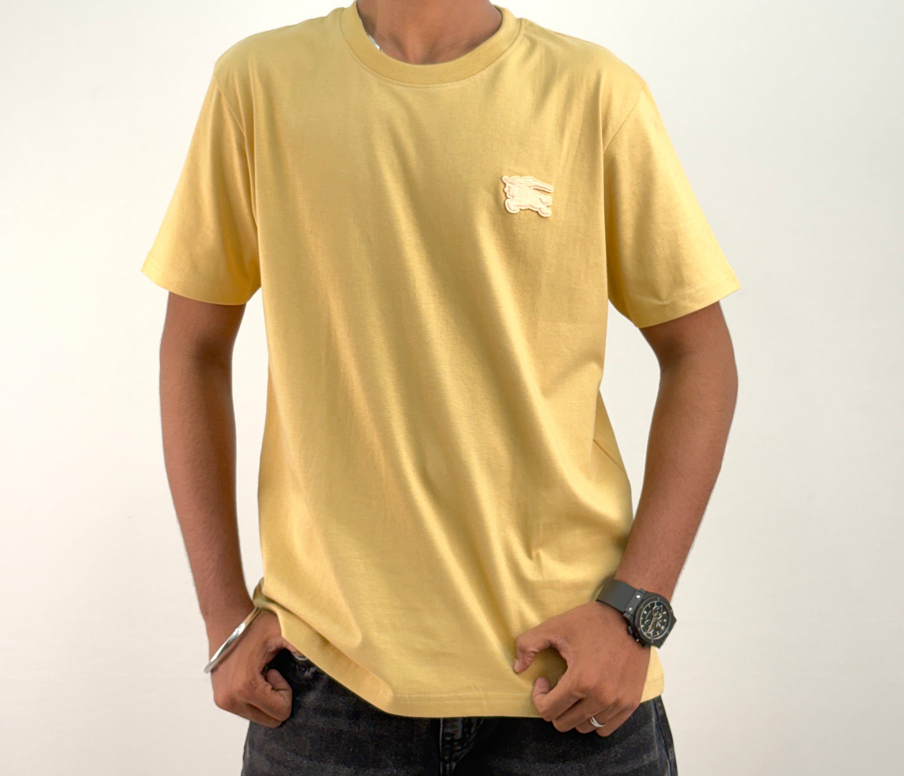 Yellow Half Sleeve T-Shirt