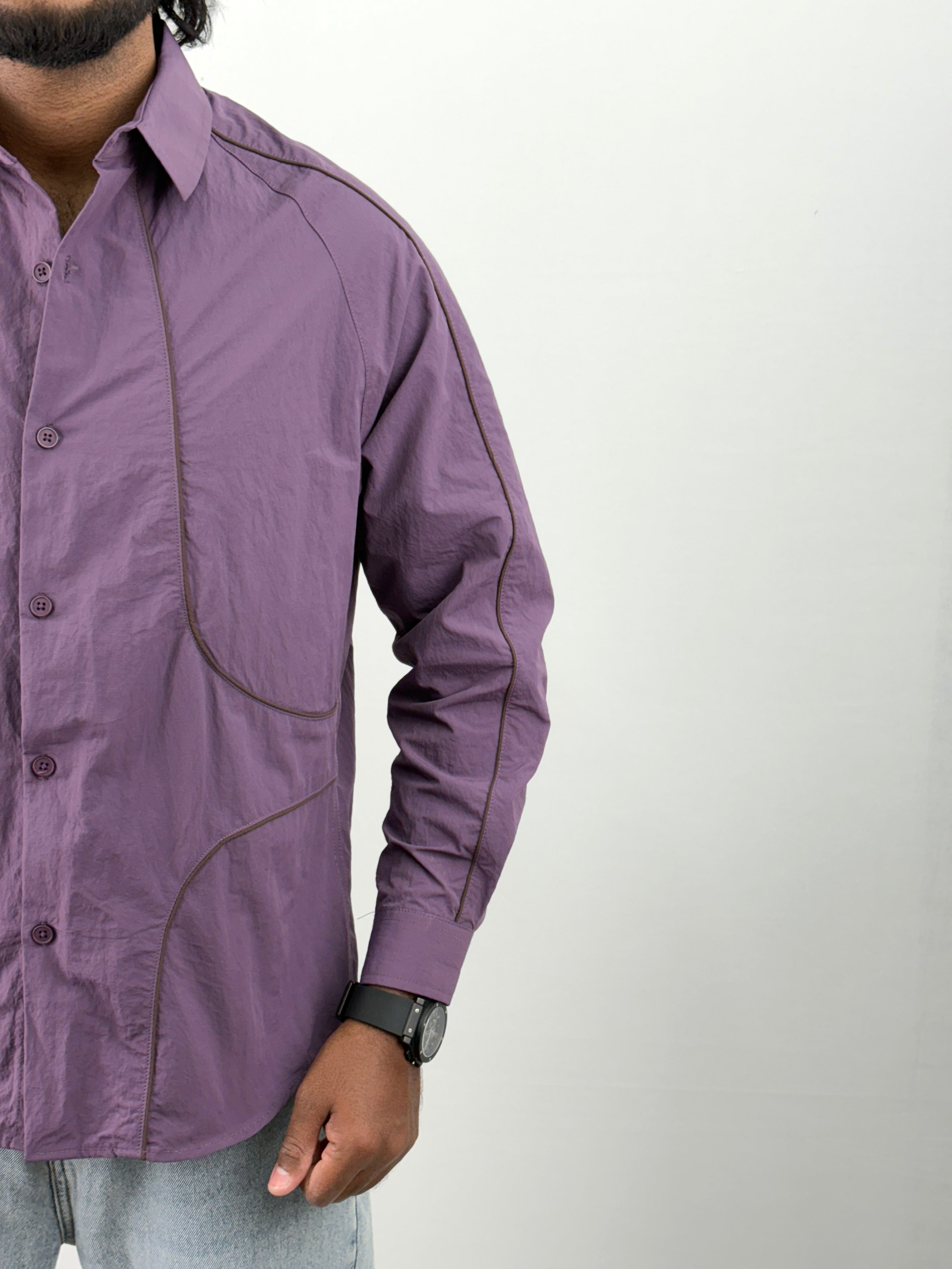 Lavender Oversized Shirts