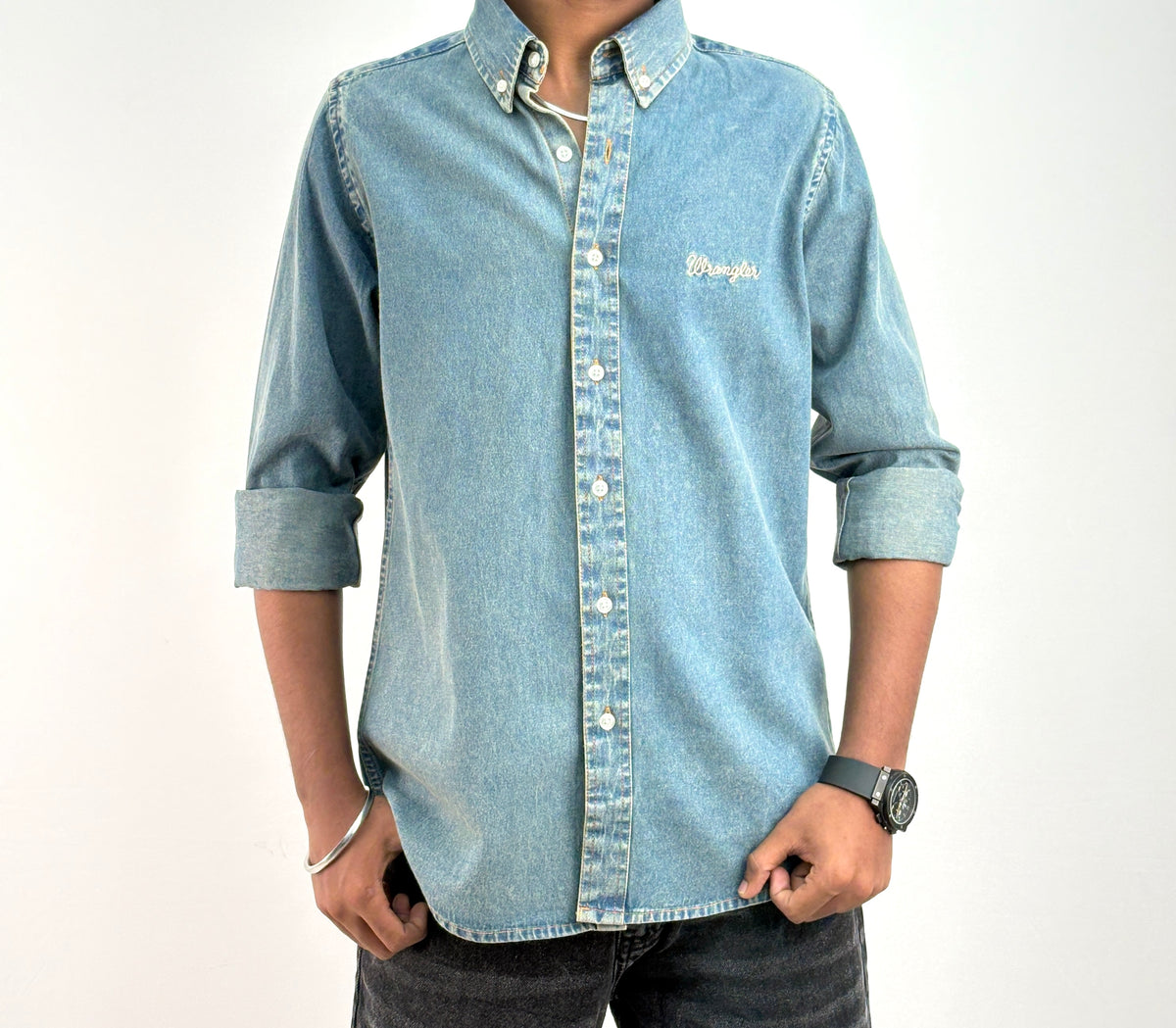 Blue Denim Shirt