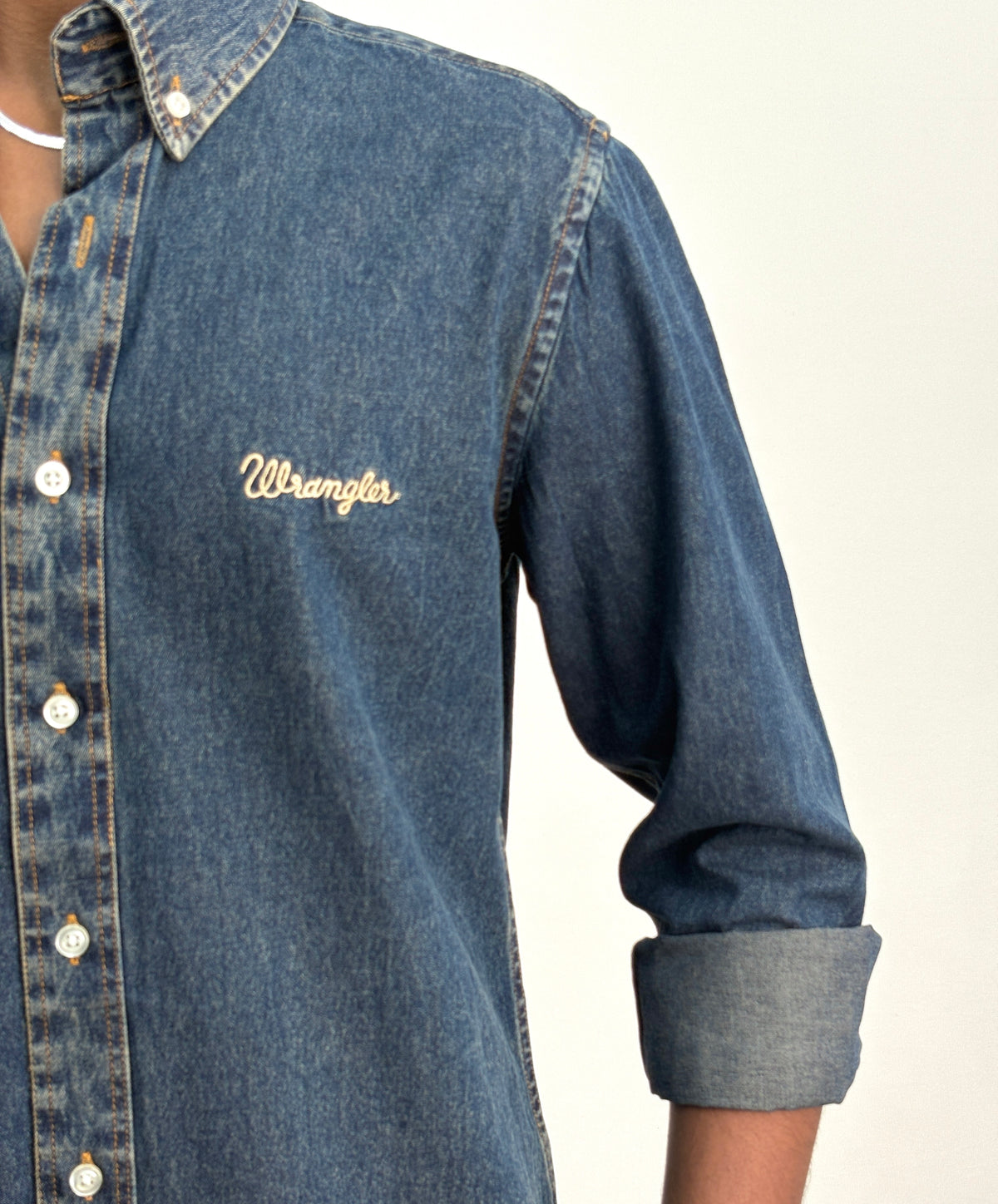 Denim Blue Denim Shirt
