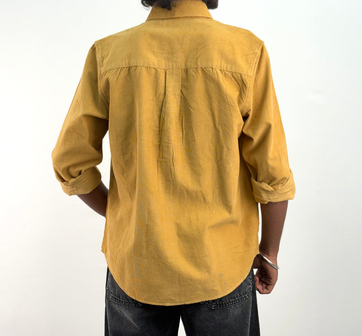 Yellow Corduroy Shirt