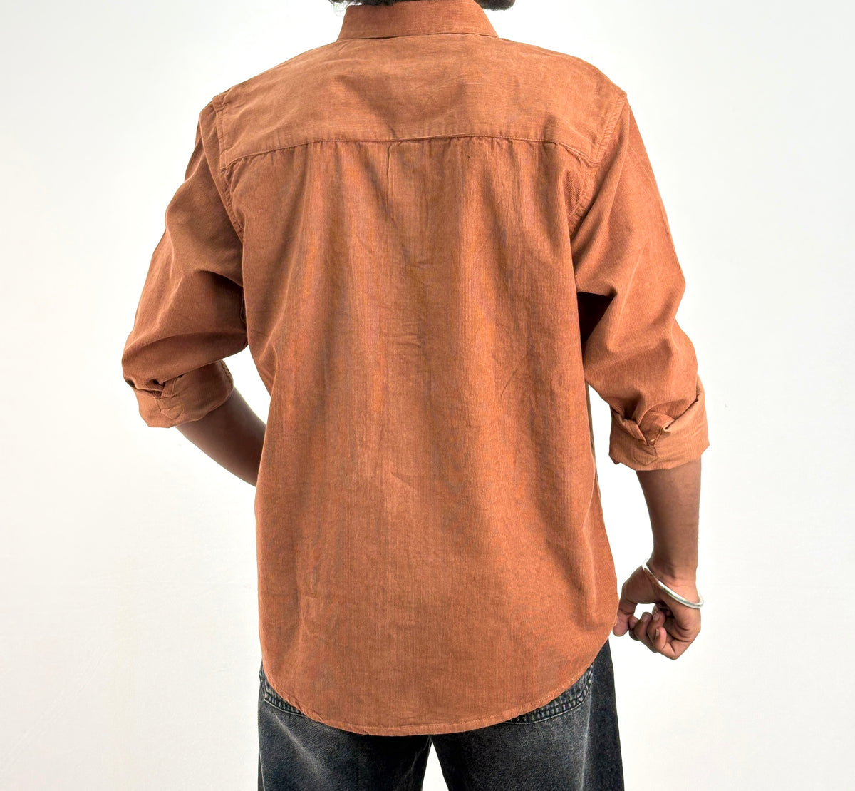 Rust Corduroy Shirt