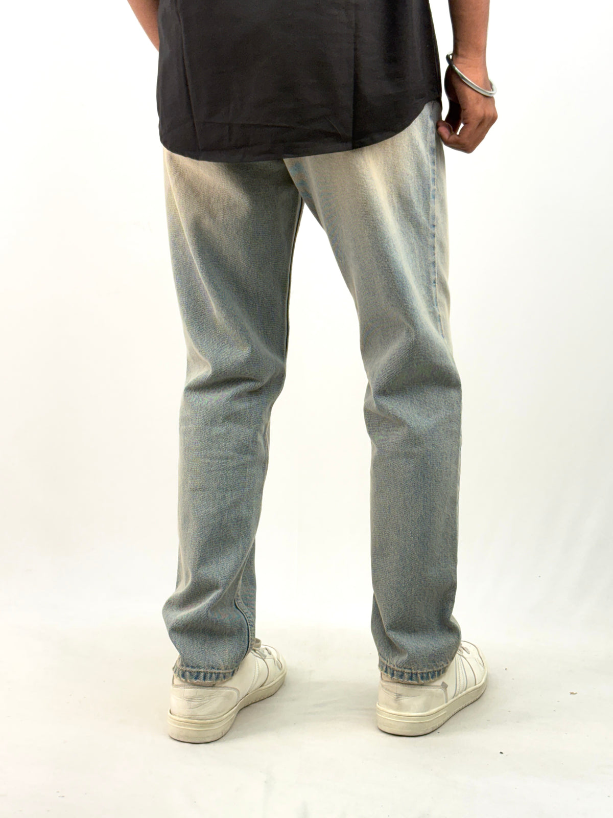 Vintage Blue Semi Baggy Jean 1