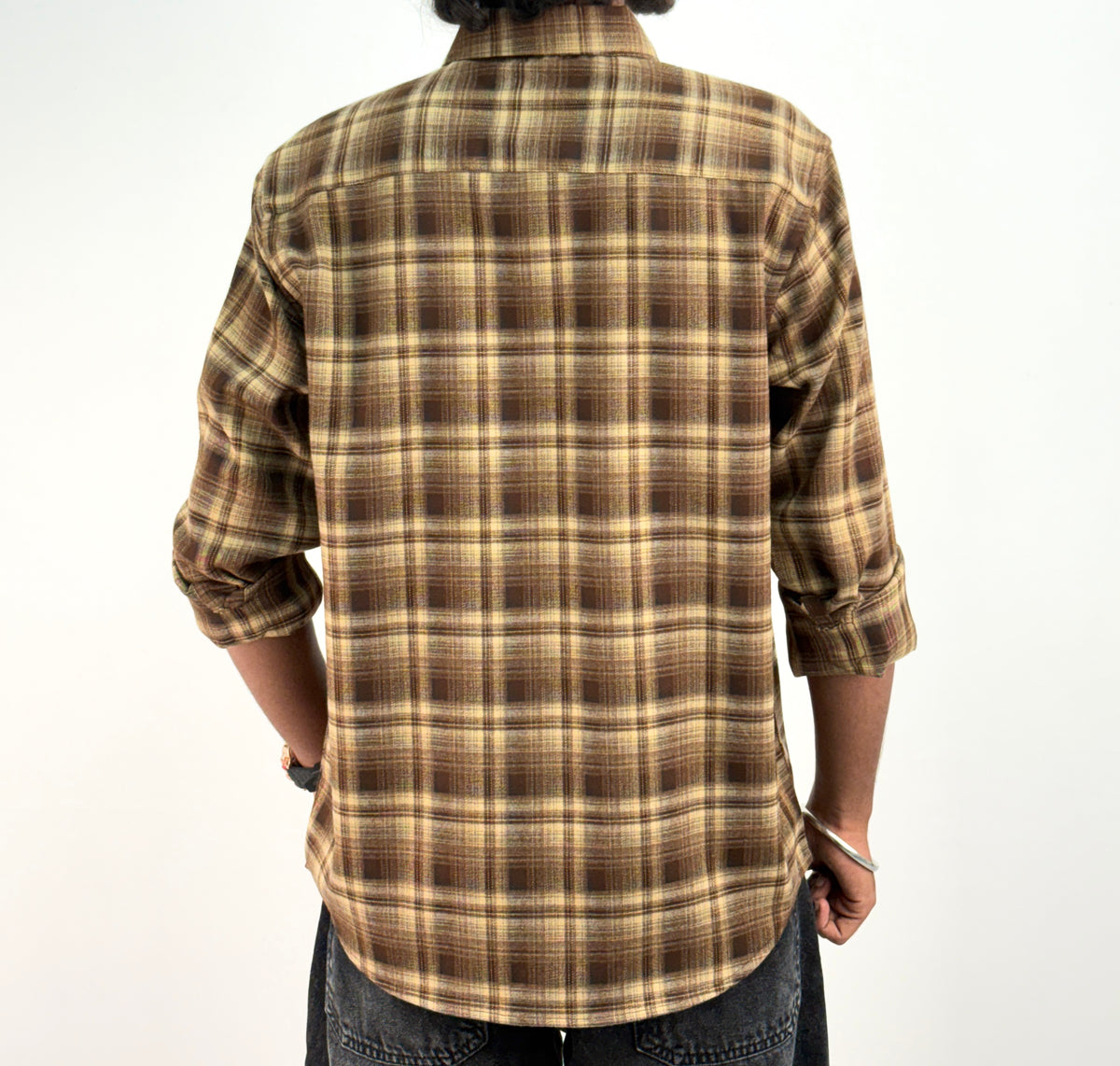 Brown IMP Flannel Shirt 3