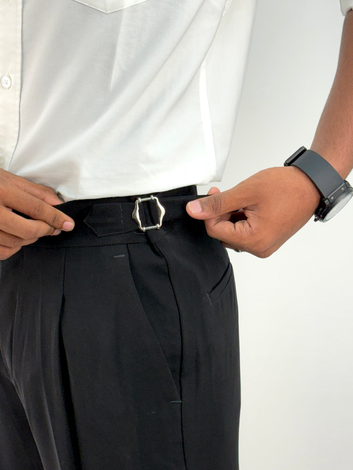 Black Gurkha Pant 1