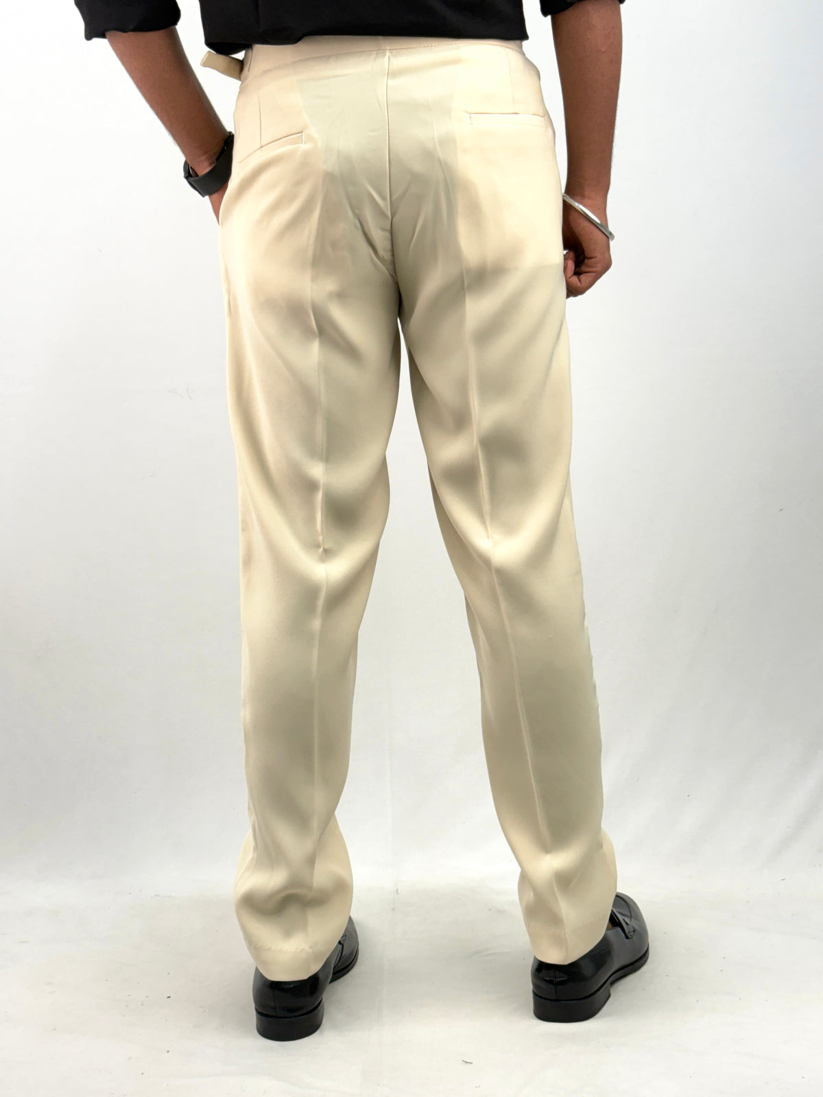 Beige Gurkha Pant 1