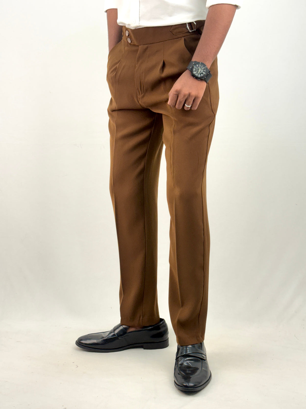 Brown Gurkha Pant 1