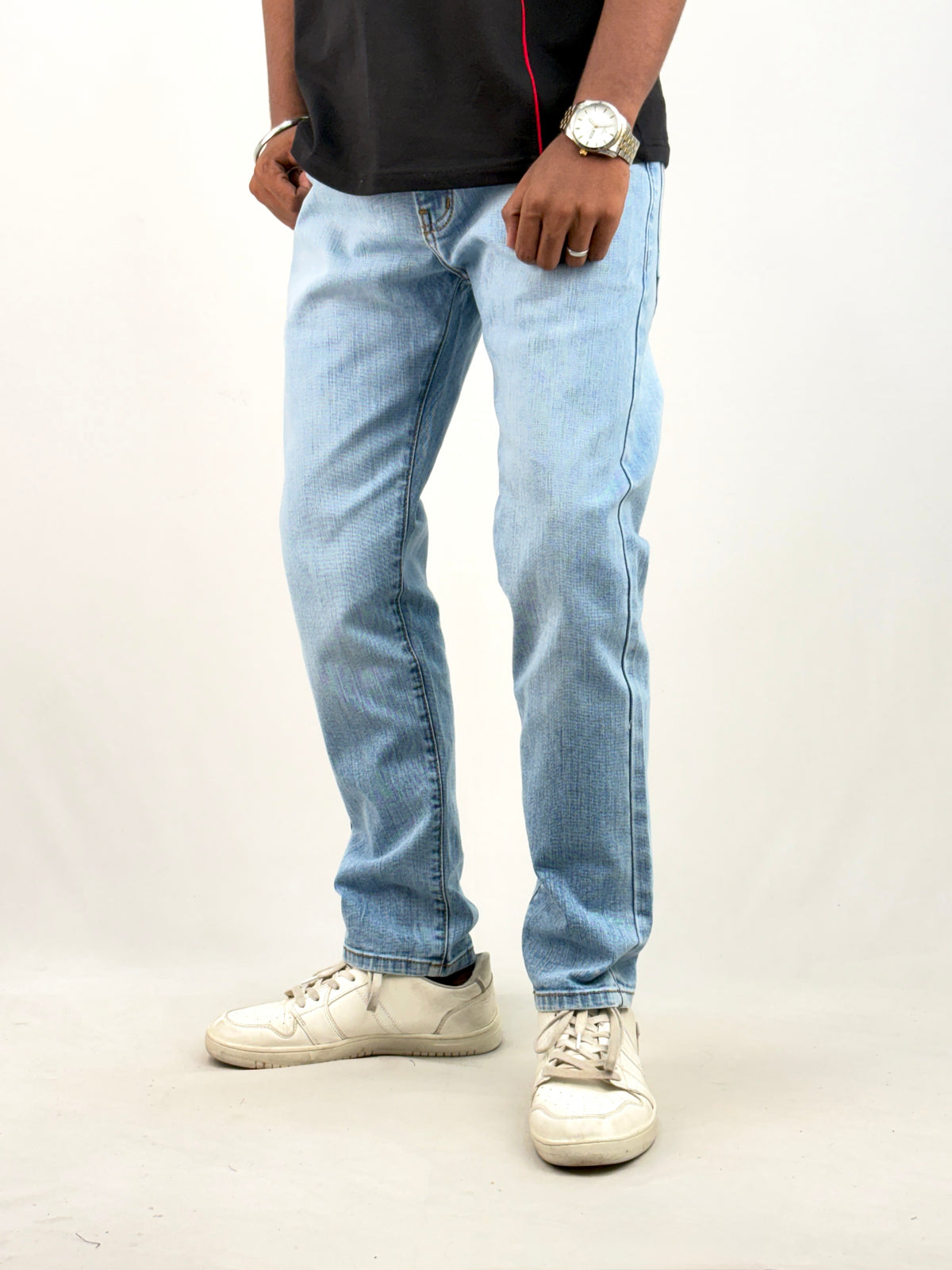 Sky Blue Ankle Fit Jean 1