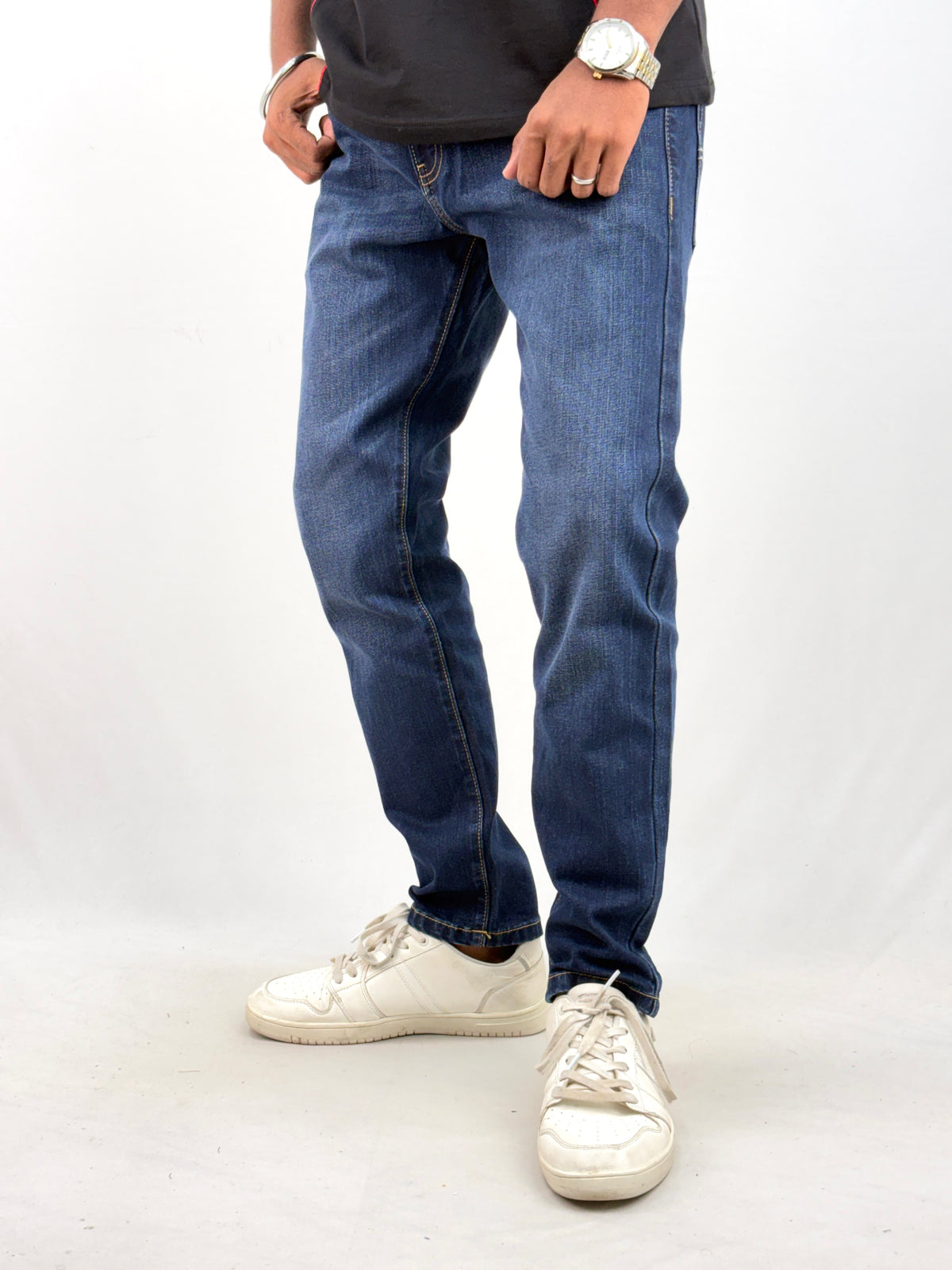 Ink Blue Ankle Fit Jean 1