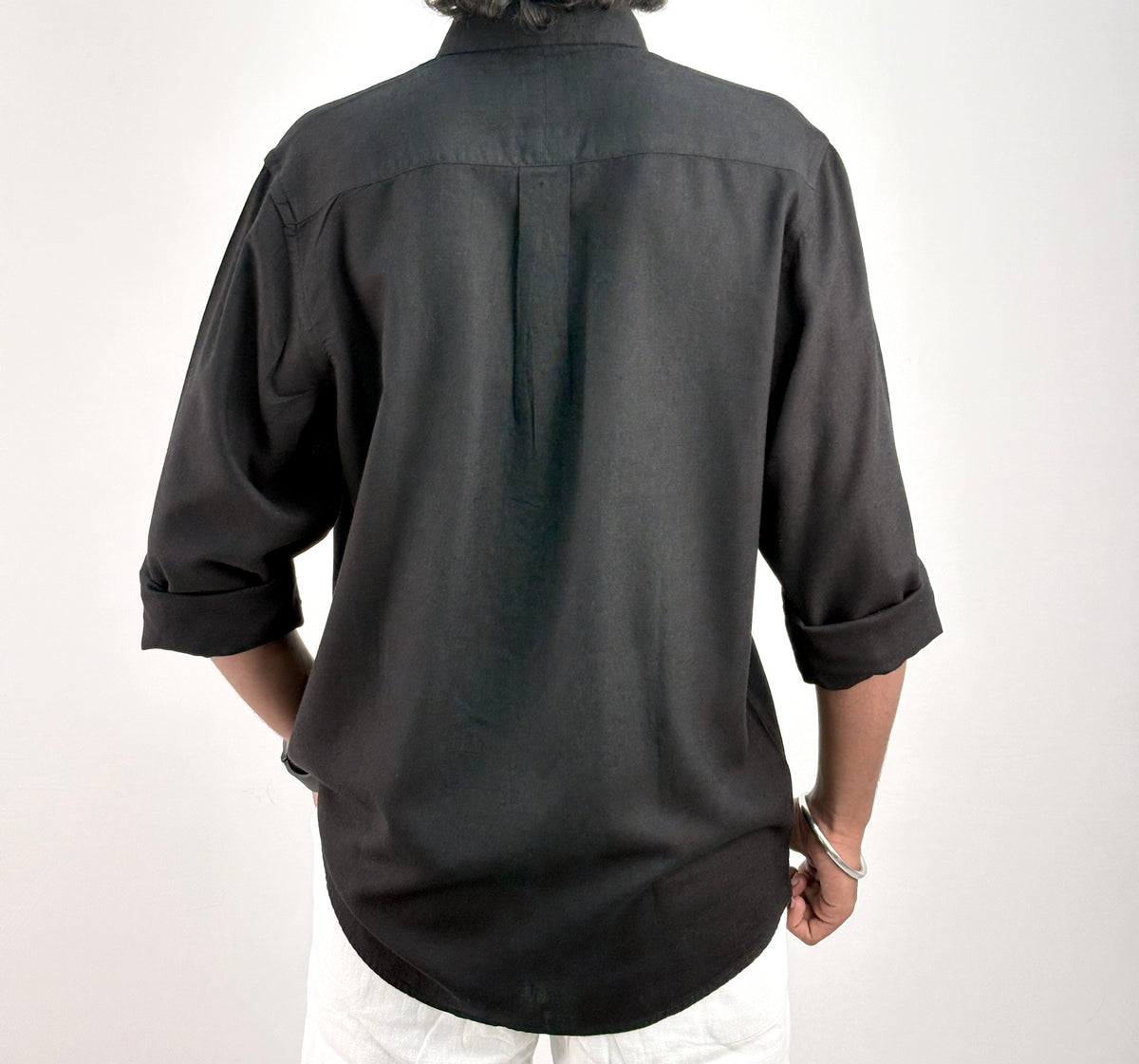 Black Linen Shirt