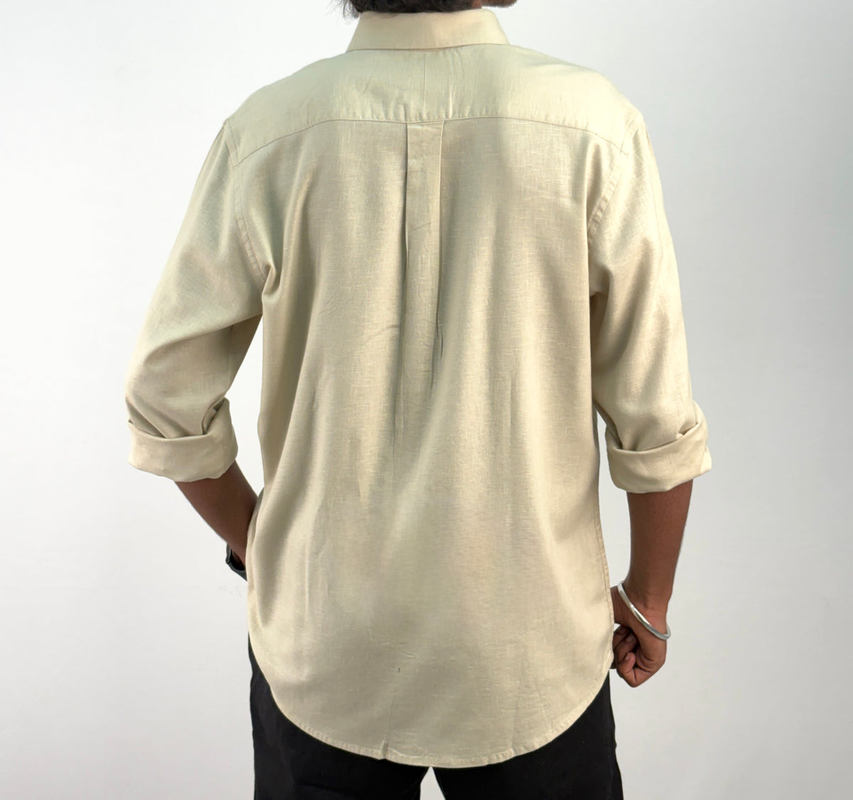 Beige Linen Shirt
