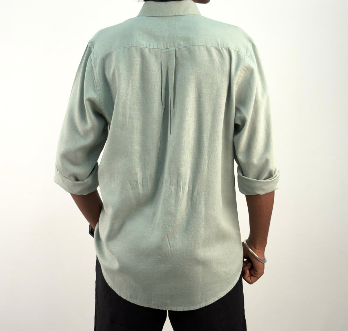 Light Green Linen Shirt