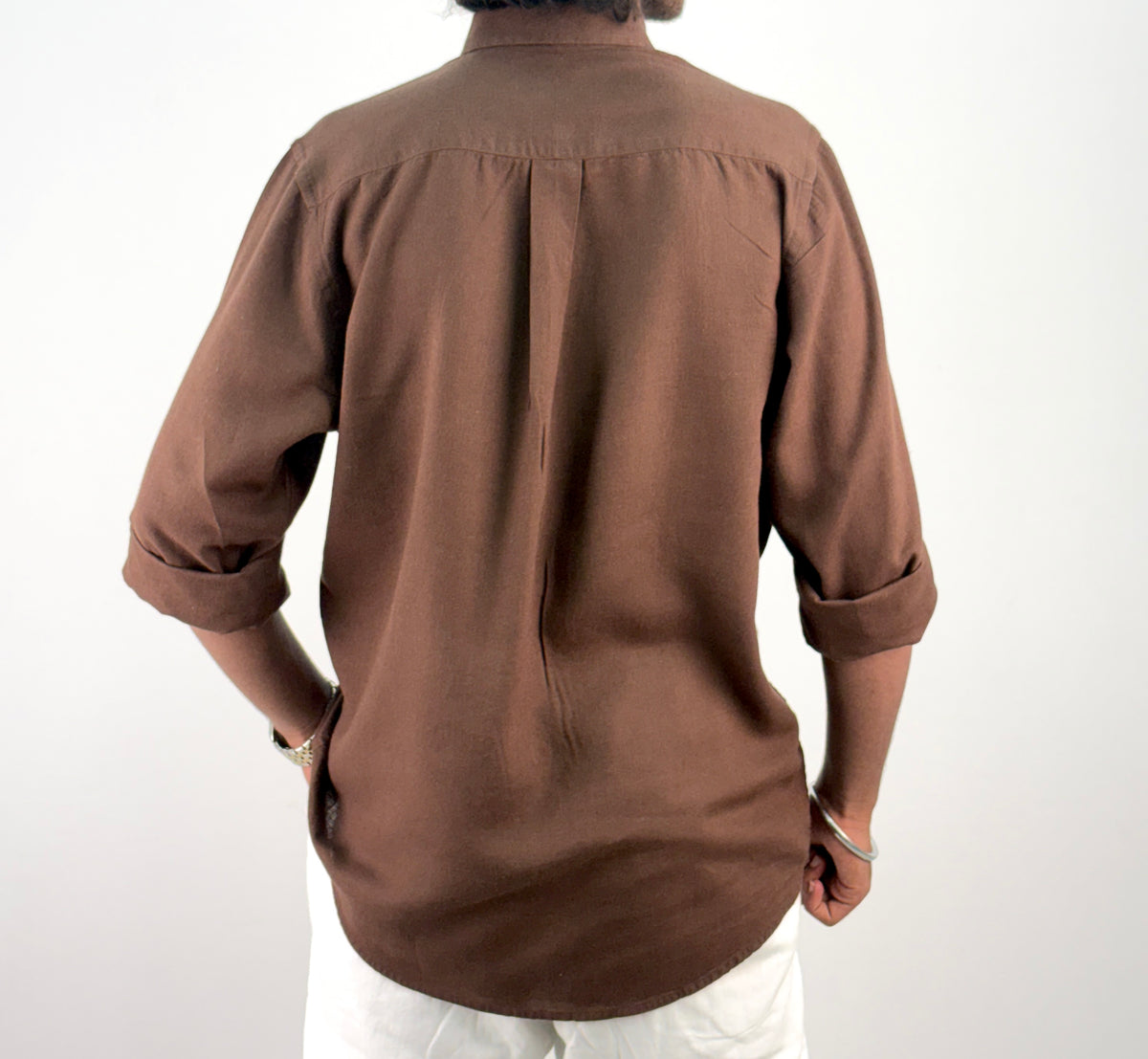 Brown Linen Shirt
