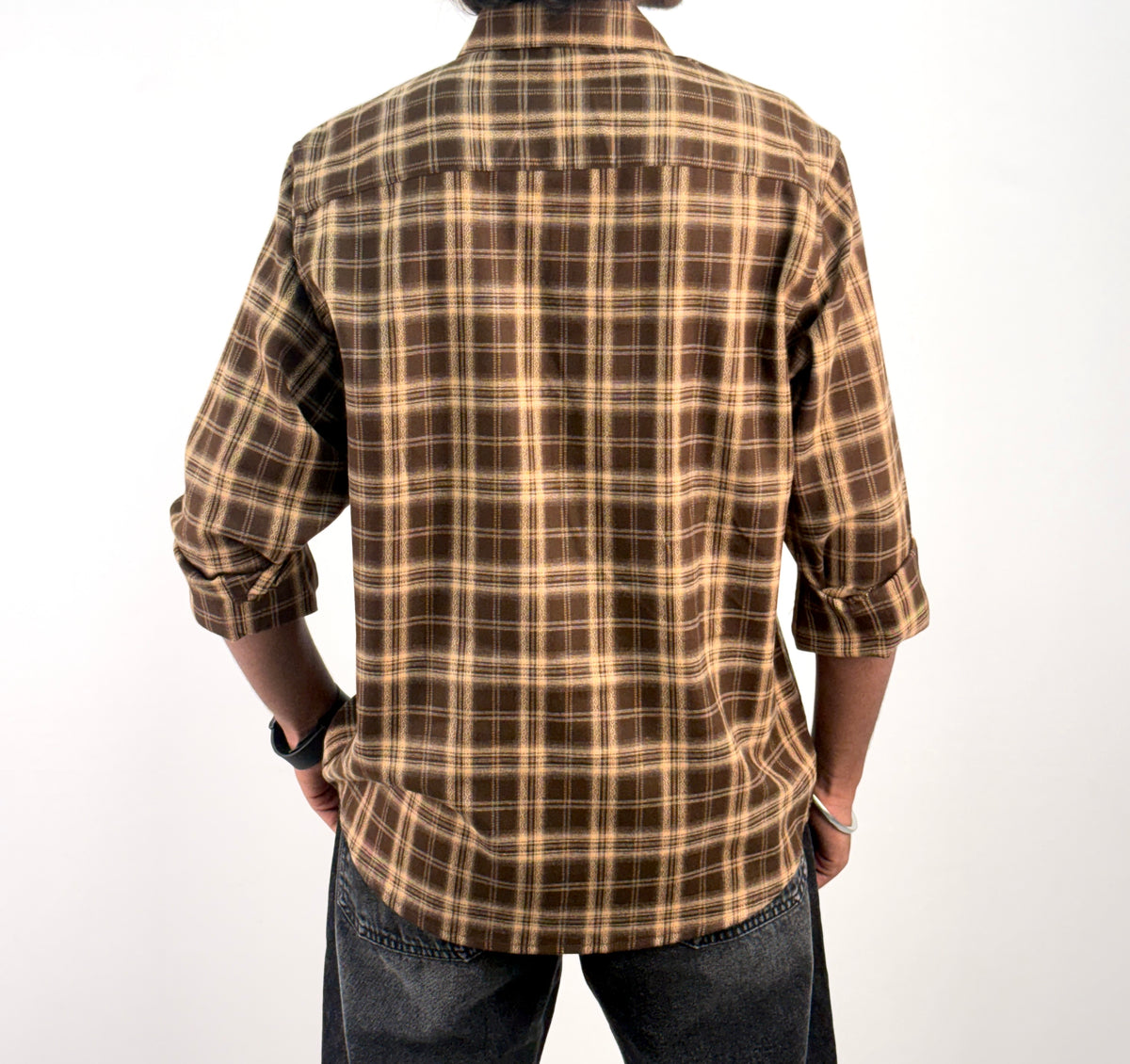 Olive IMP Flannel Shirt 4