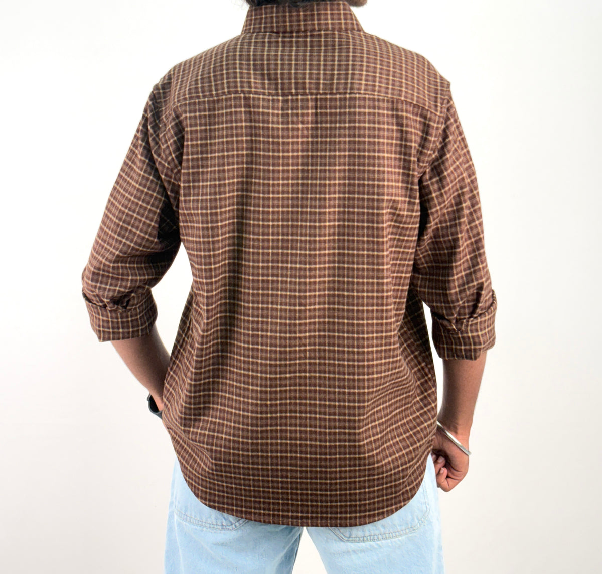 Coffee Brown IMP Flannel Shirt 4