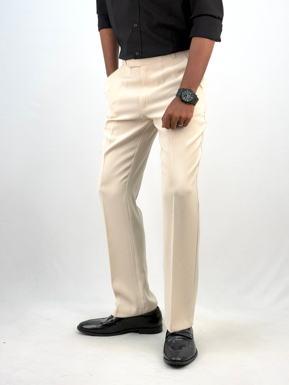 Beige IMP Bootcut Pant