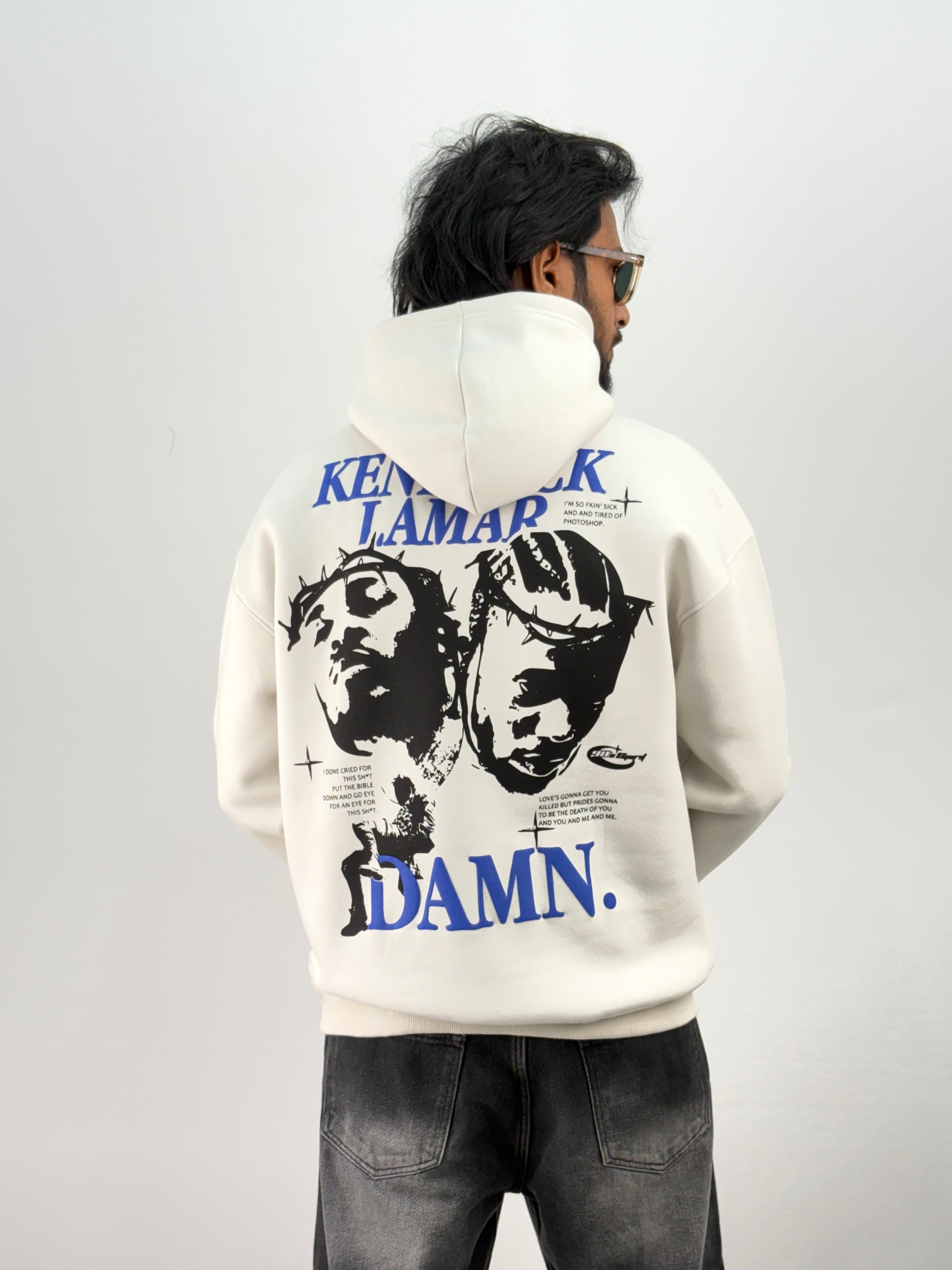 Off White Oversized Hoodie