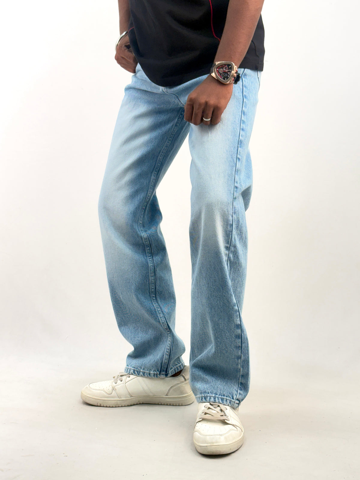 Blue Shade Straight Fit Jean 5