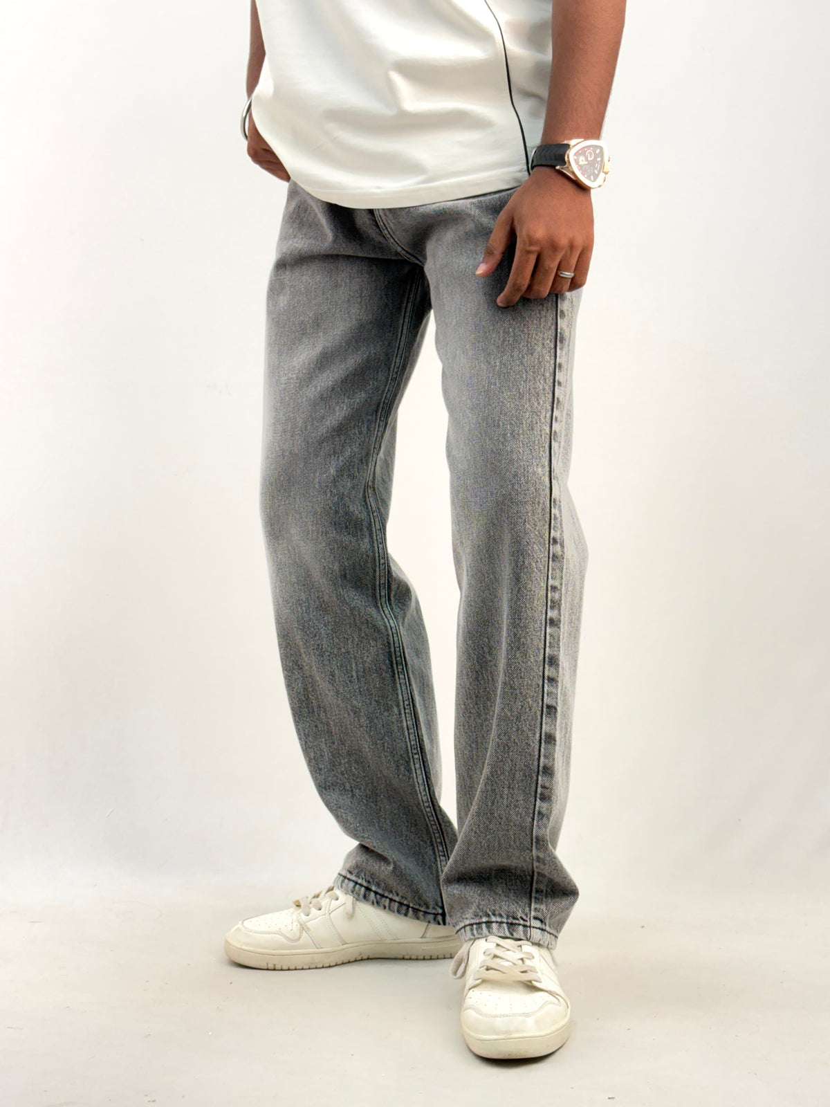 Grey Shade Straight Fit Jean 9