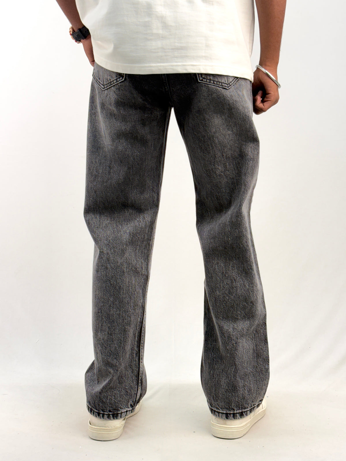 Dark Grey Straight Fit Jean 10