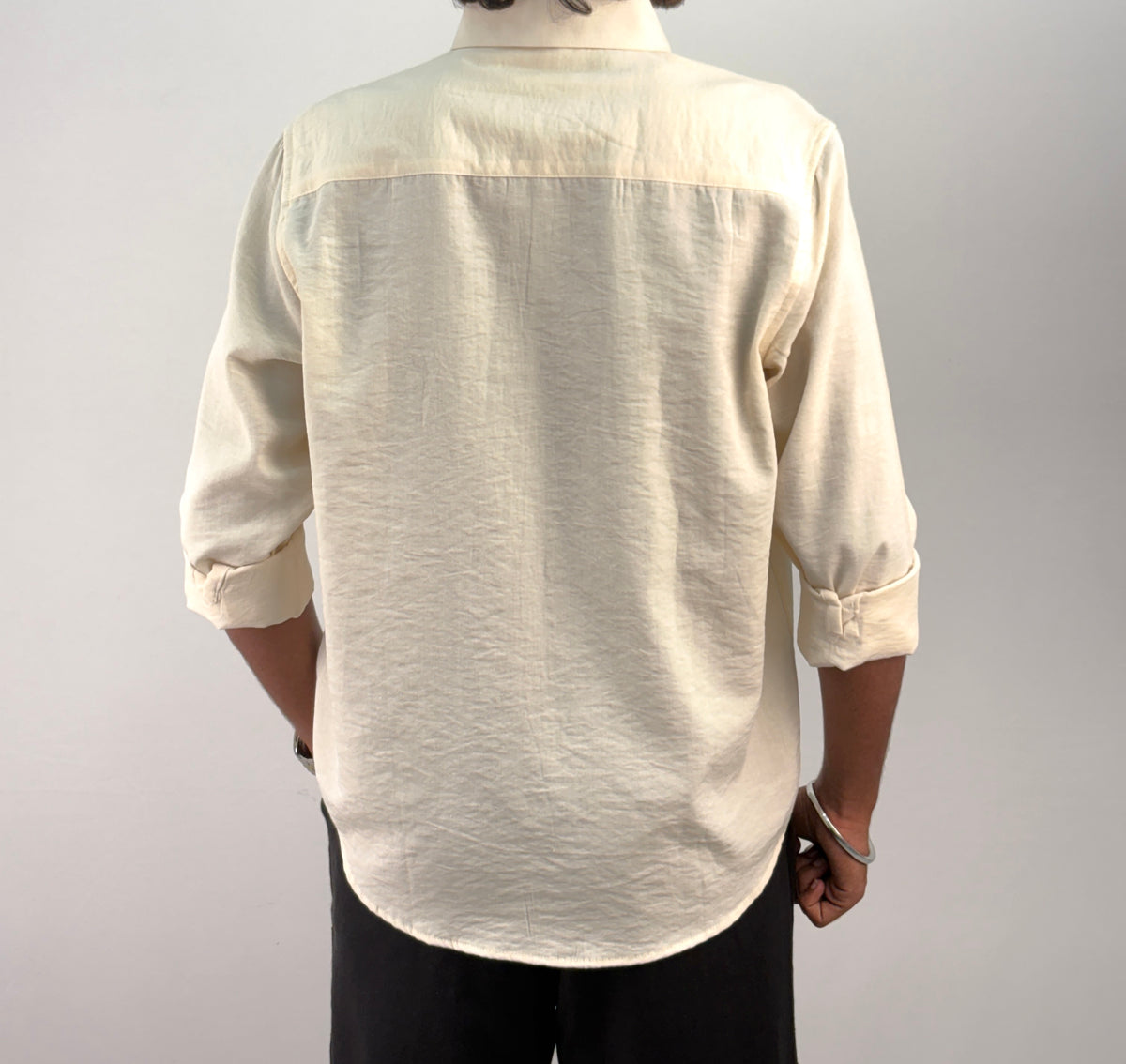 Cream IMP Linen Shirt