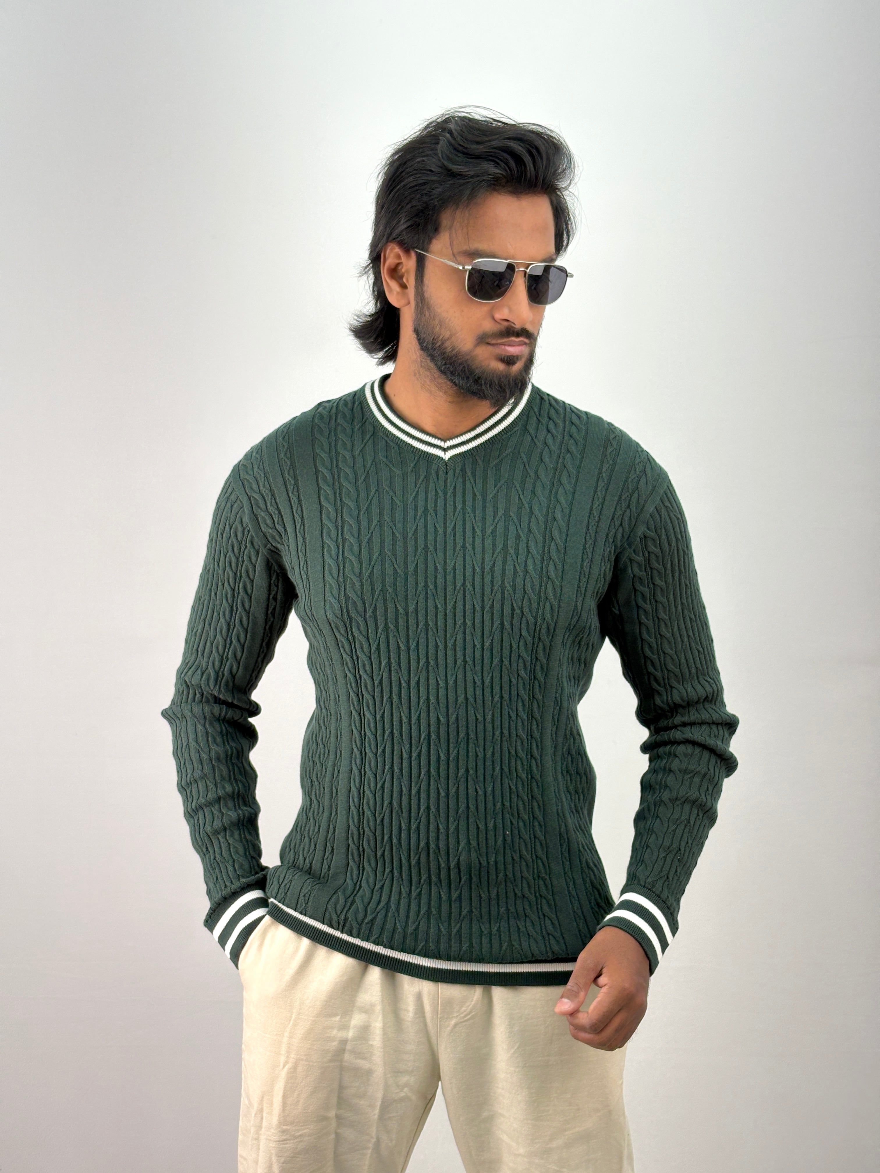 Green Full Sleeve T-Shirt