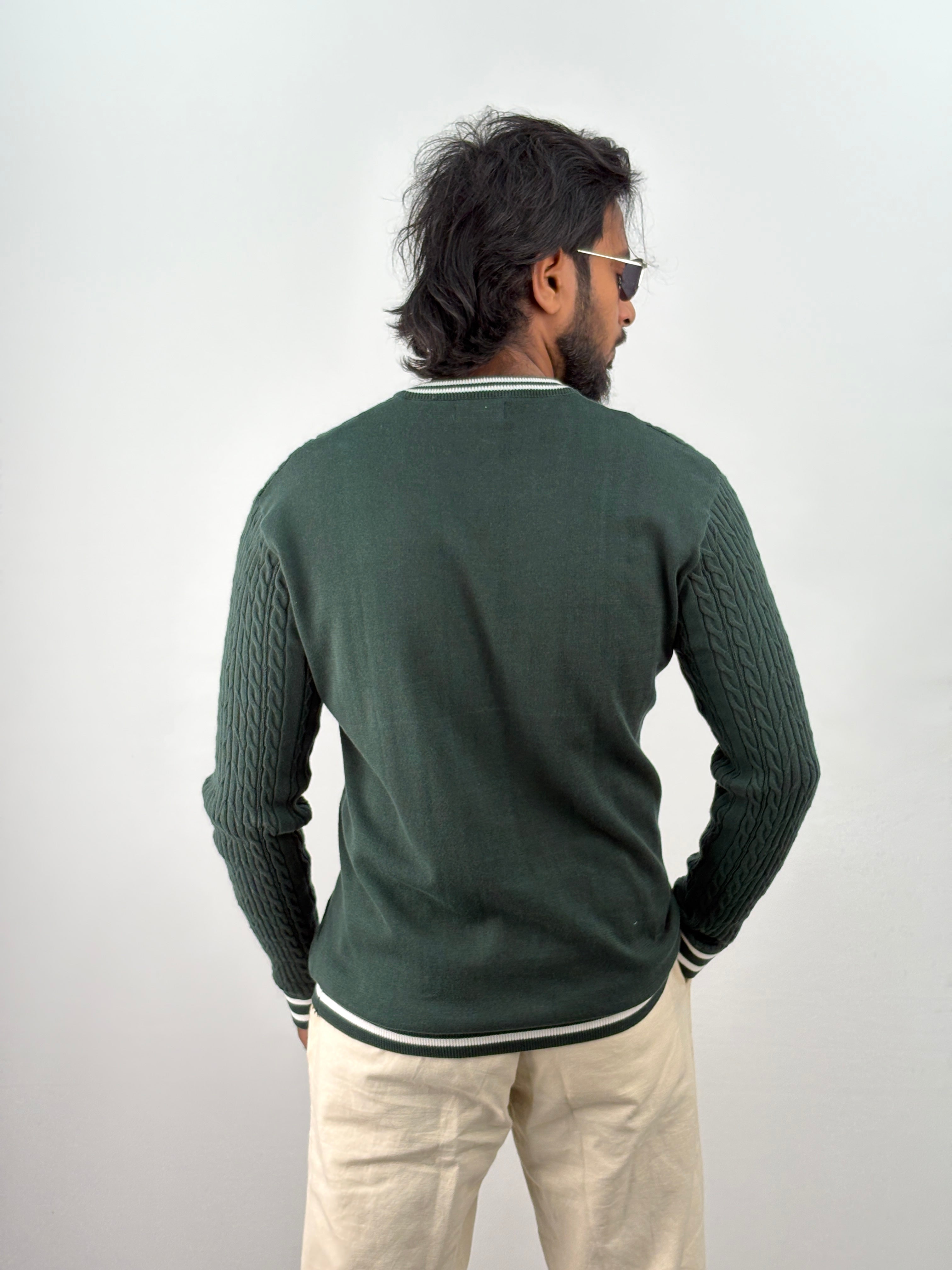 Green Full Sleeve T-Shirt