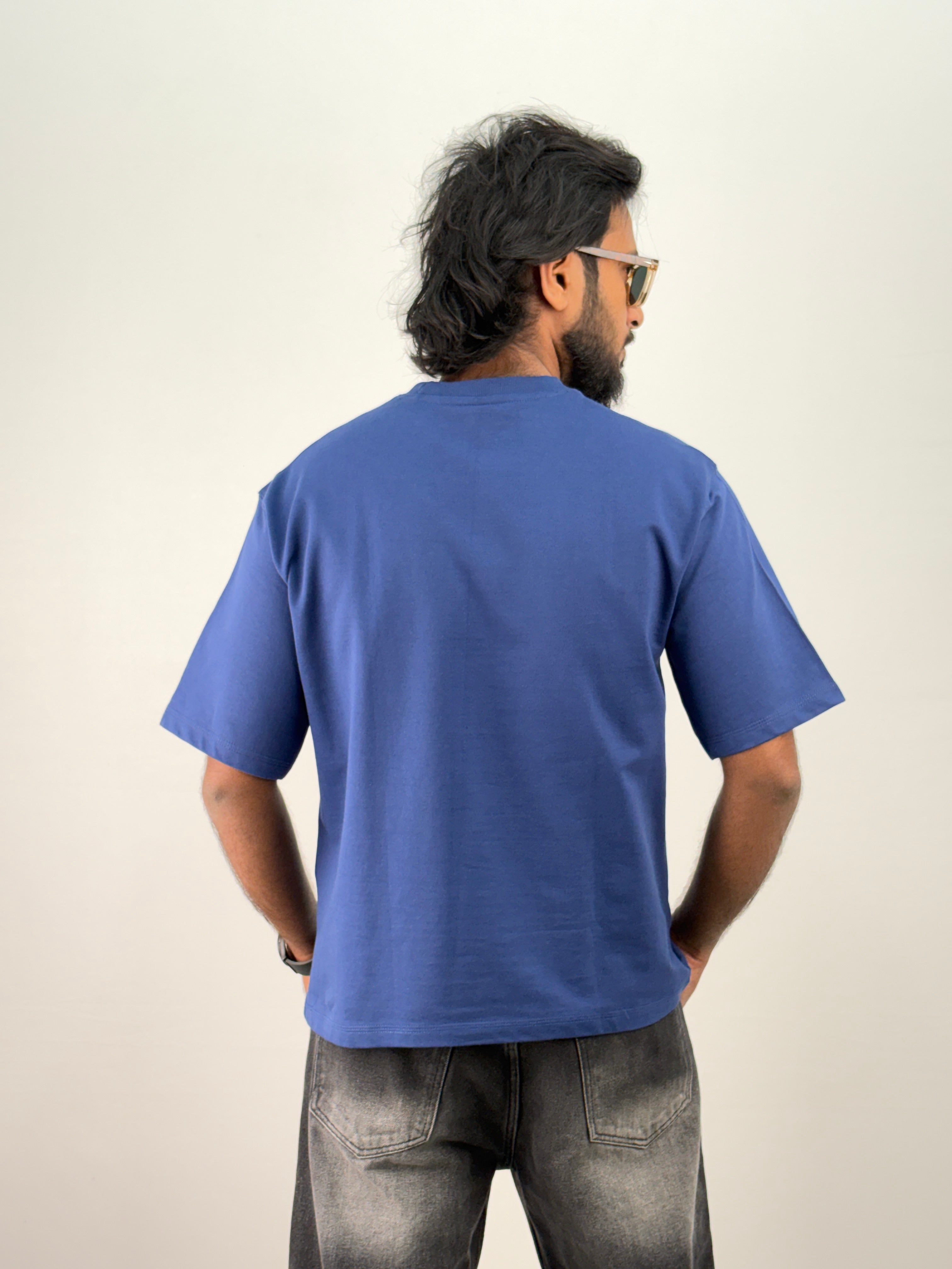 Blue 2 Oversized T-Shirt