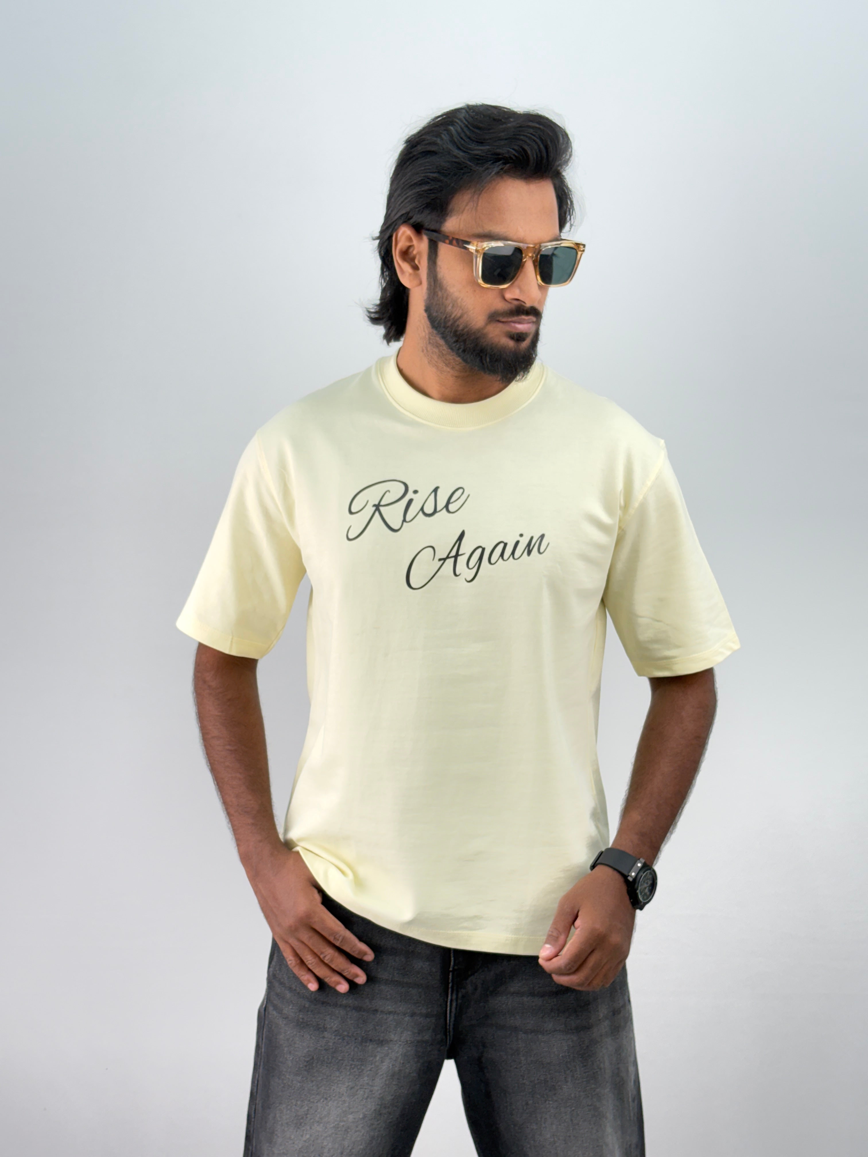 Cream Oversized T-Shirt