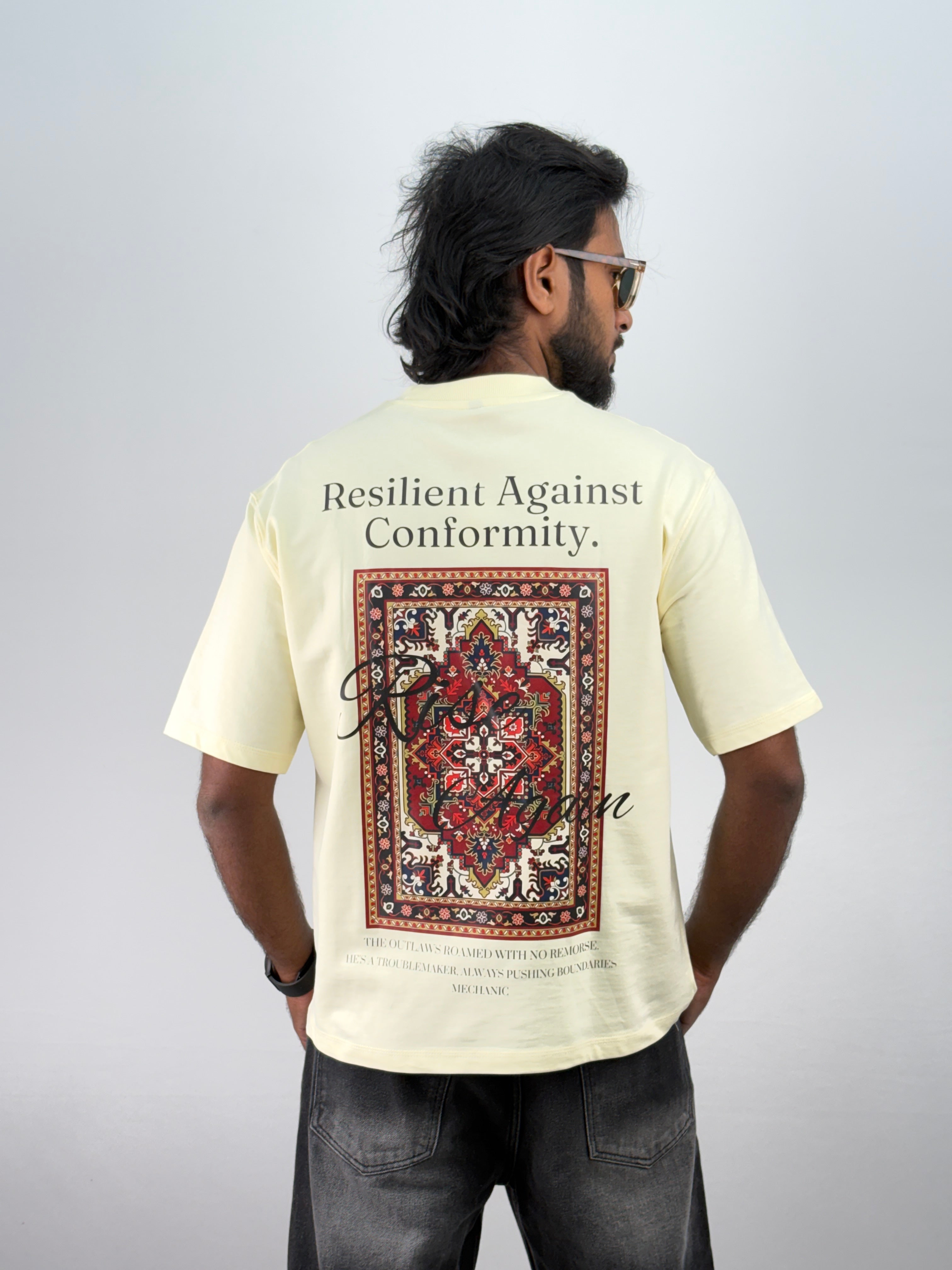 Cream Oversized T-Shirt