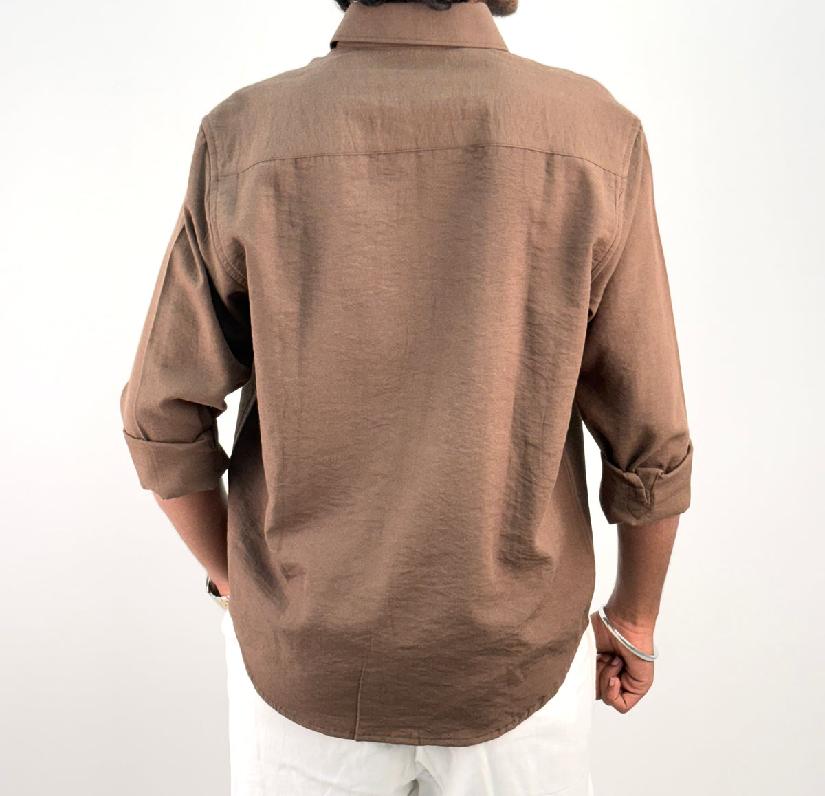 Brown IMP Linen Shirt