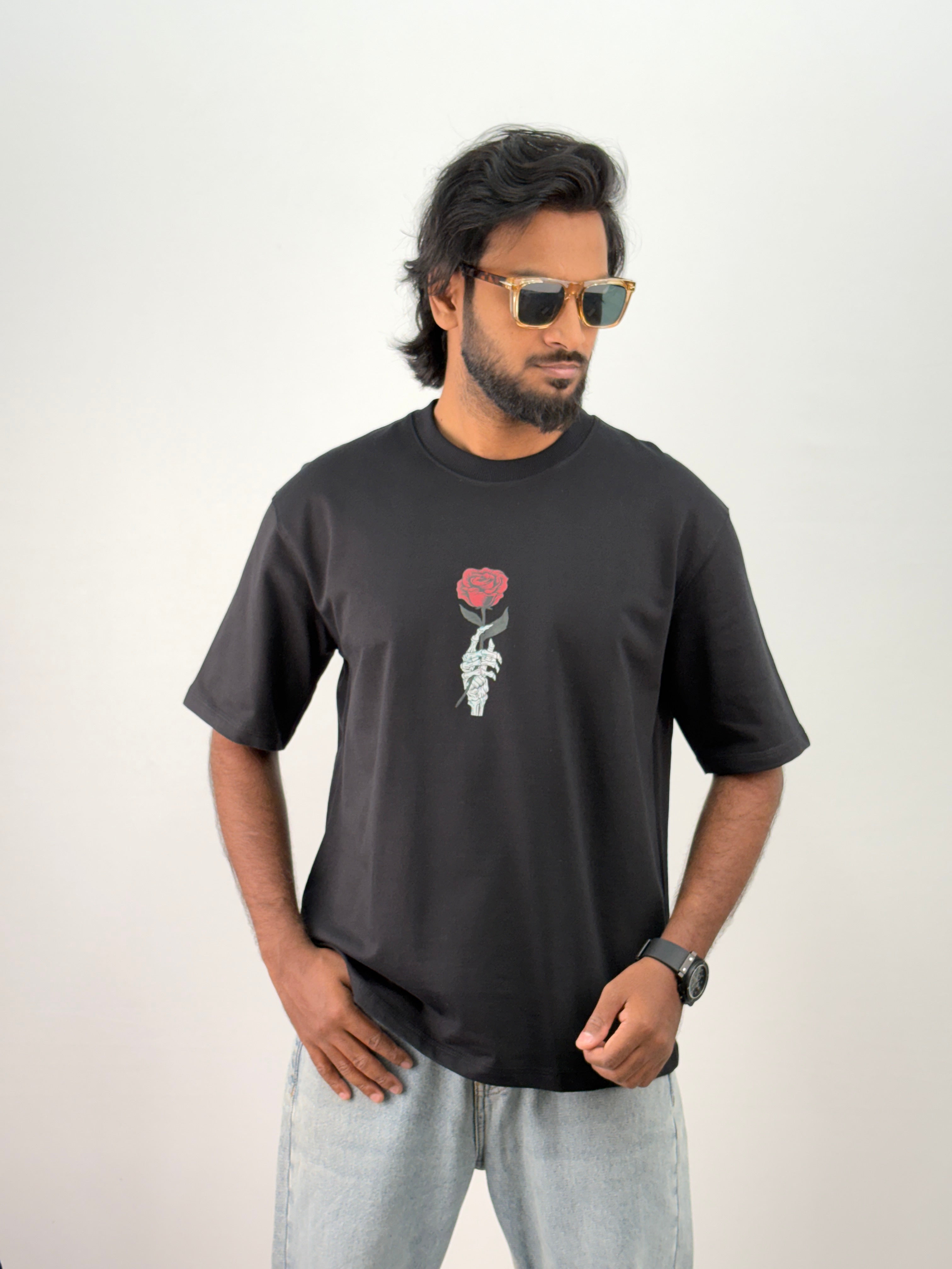 Black 3 Oversized T-Shirt