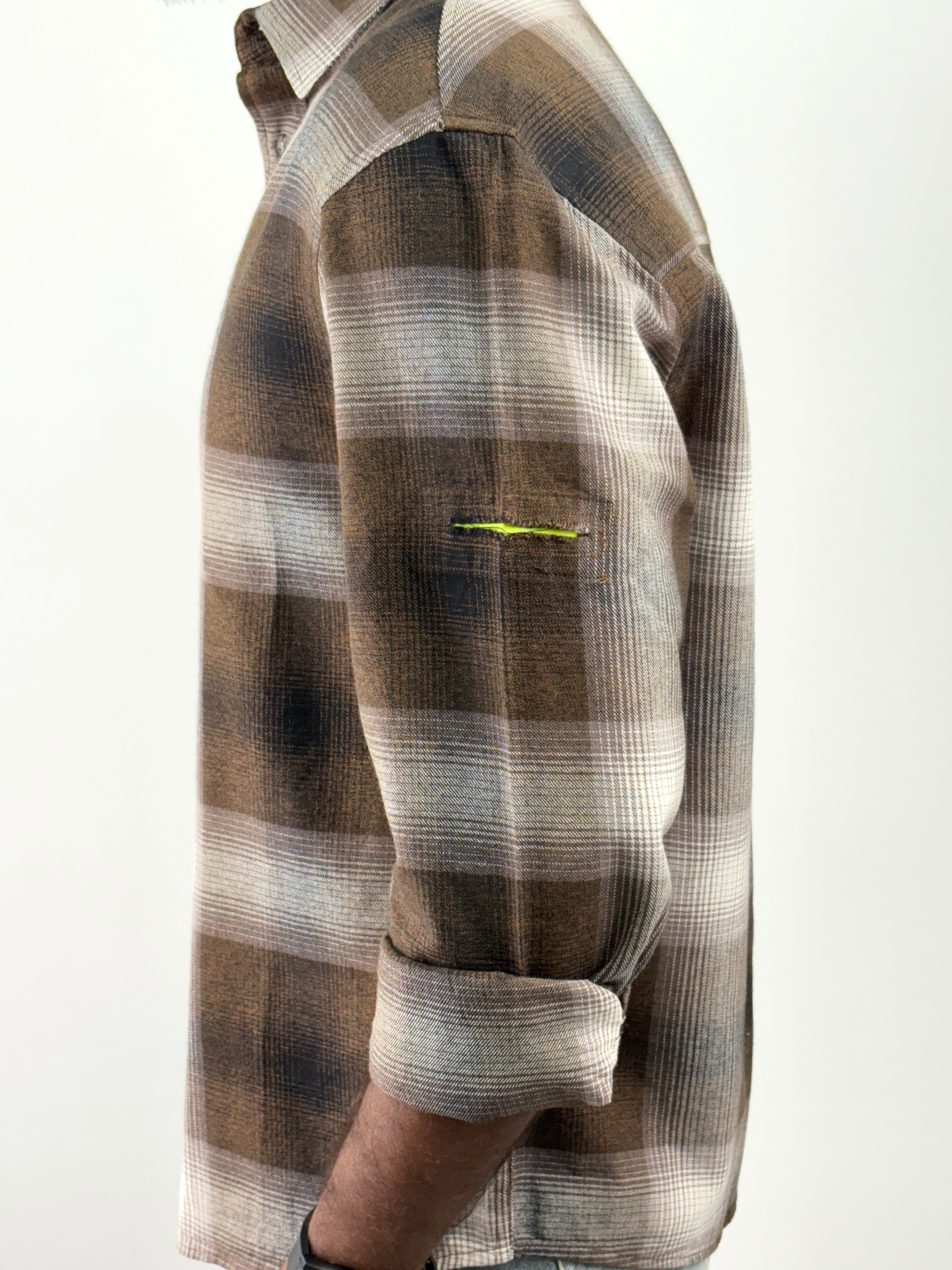 Dark Brown Oversized Shirt