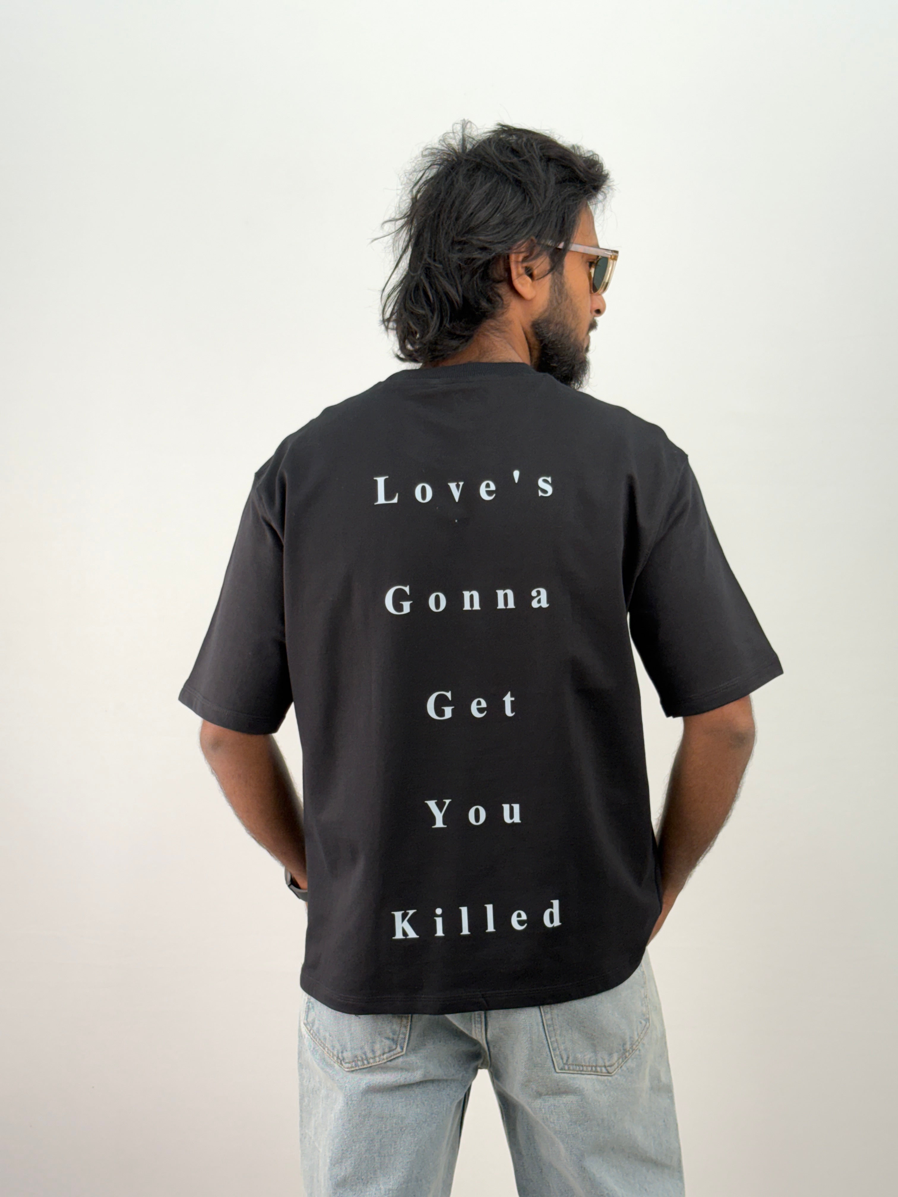 Black 3 Oversized T-Shirt