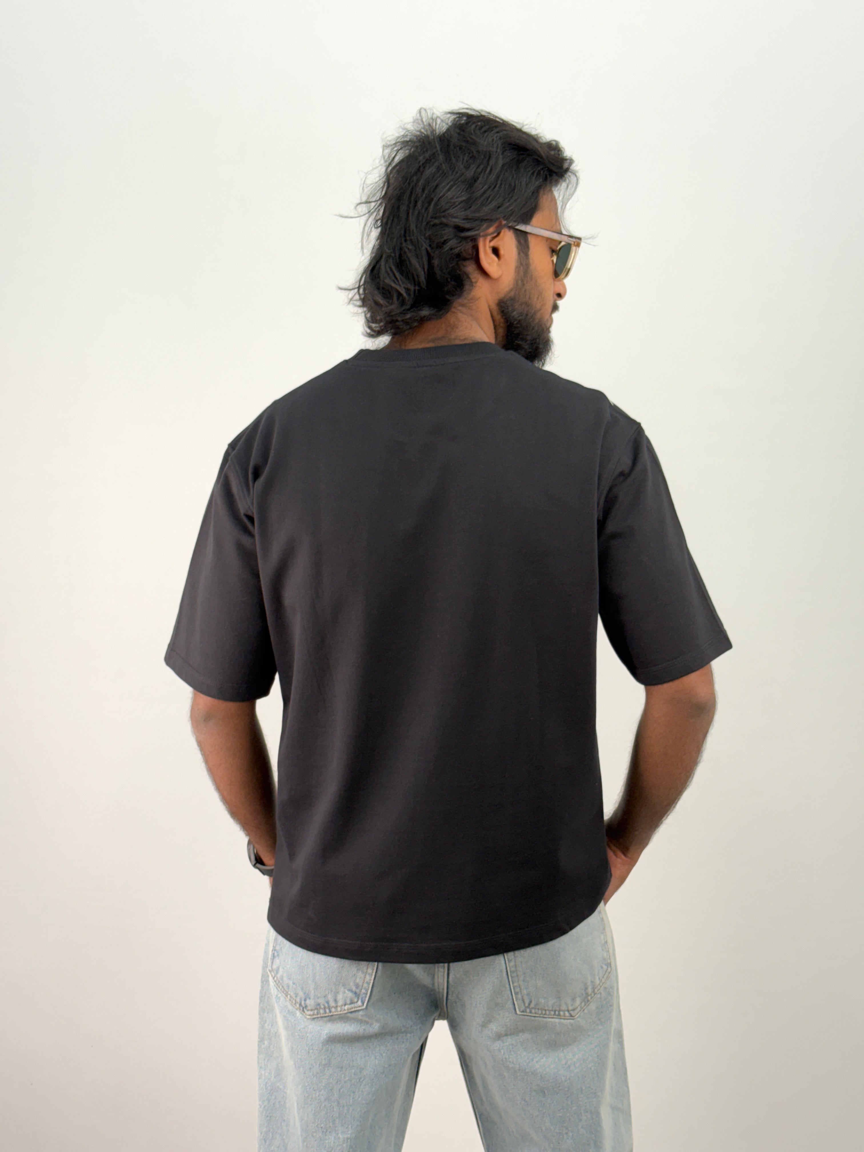 Black 1 Oversized T-Shirt